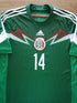2014/15 Mexico Home Football Shirt J. Hernandez #14