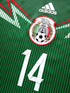 2014/15 Mexico Home Football Shirt J. Hernandez #14 (M)