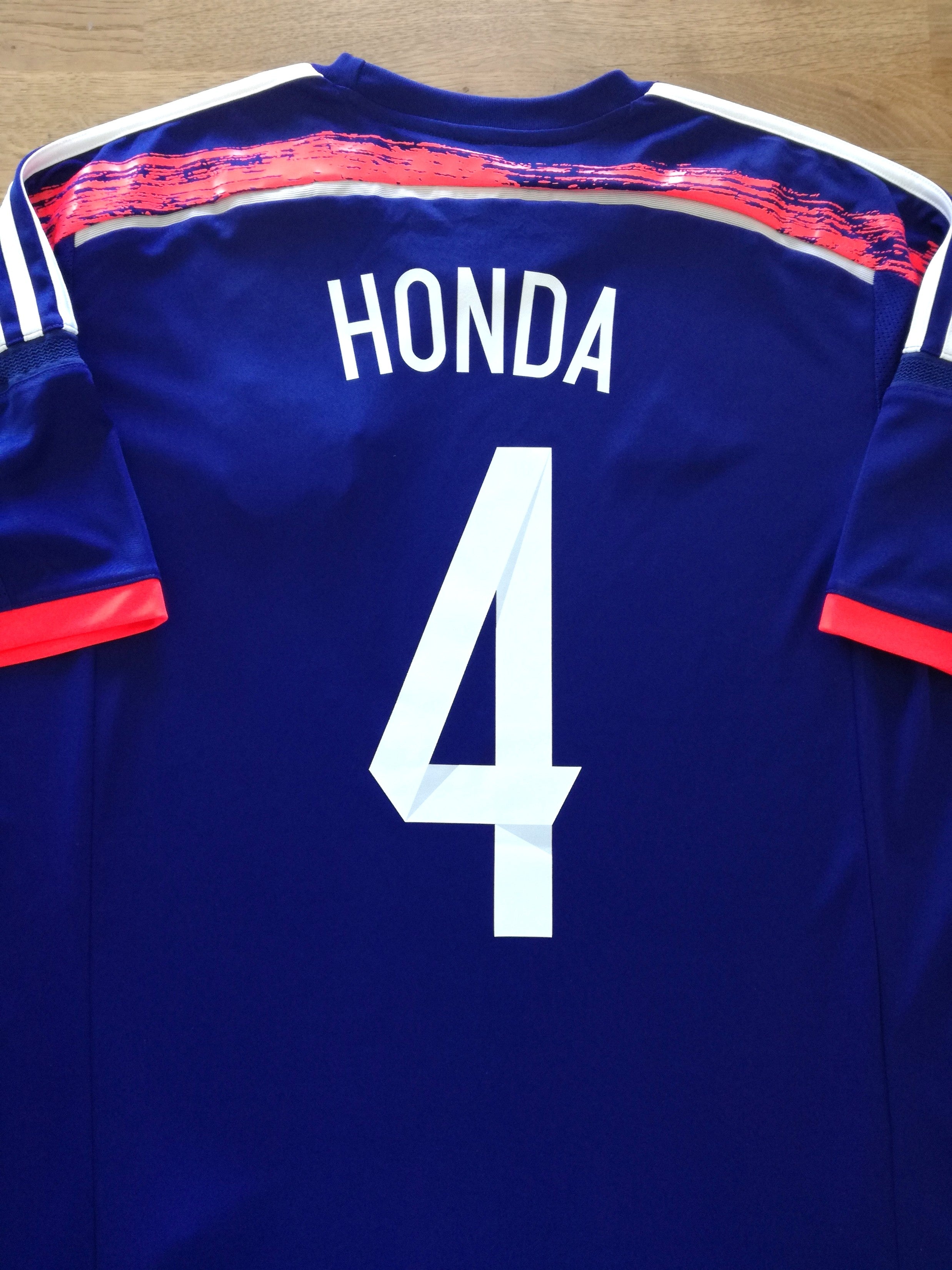 2013/14 Japan Home Football Shirt Honda #4