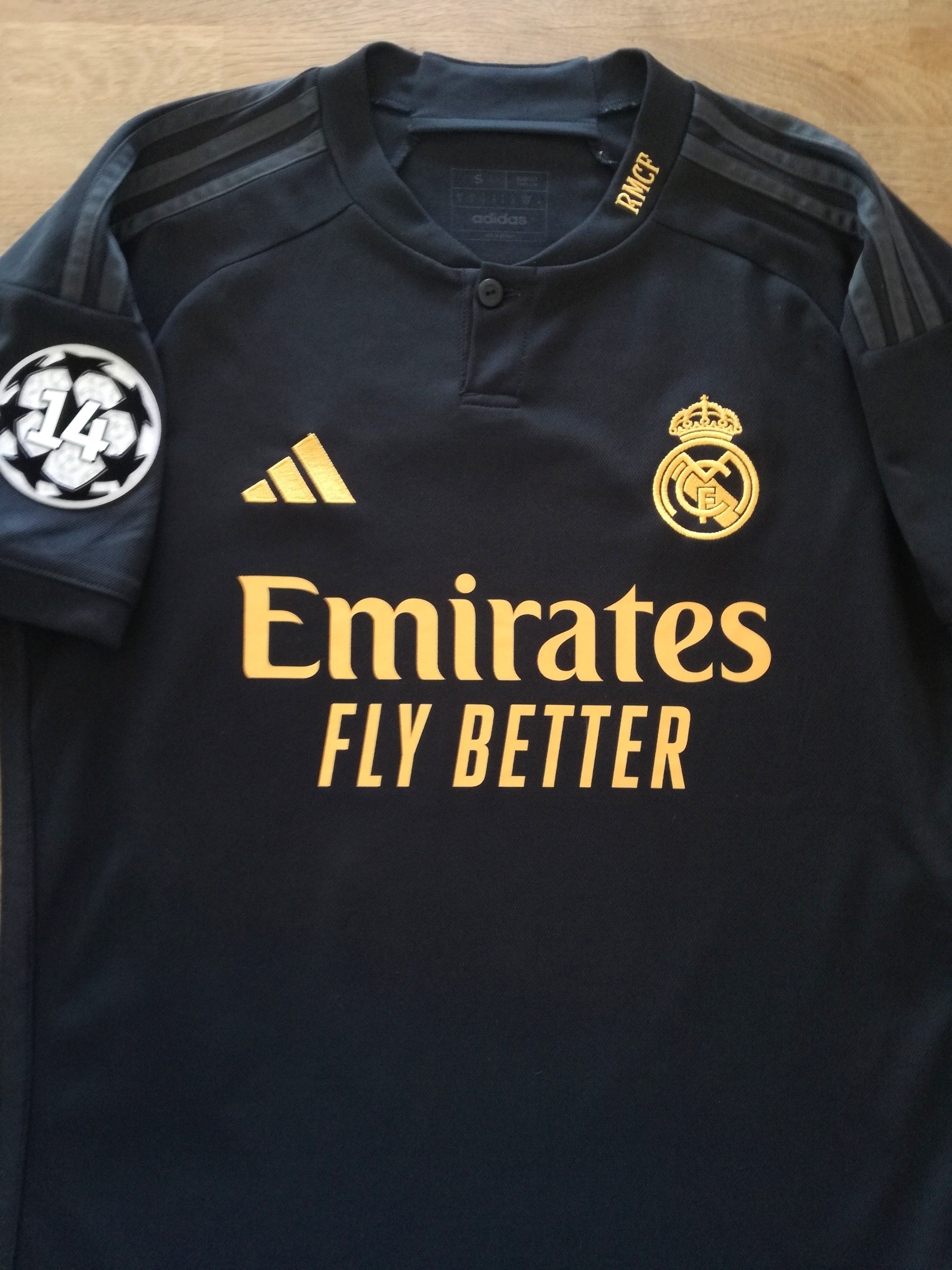 2023/24 Real Madrid 3rd Champions League Football Shirt
