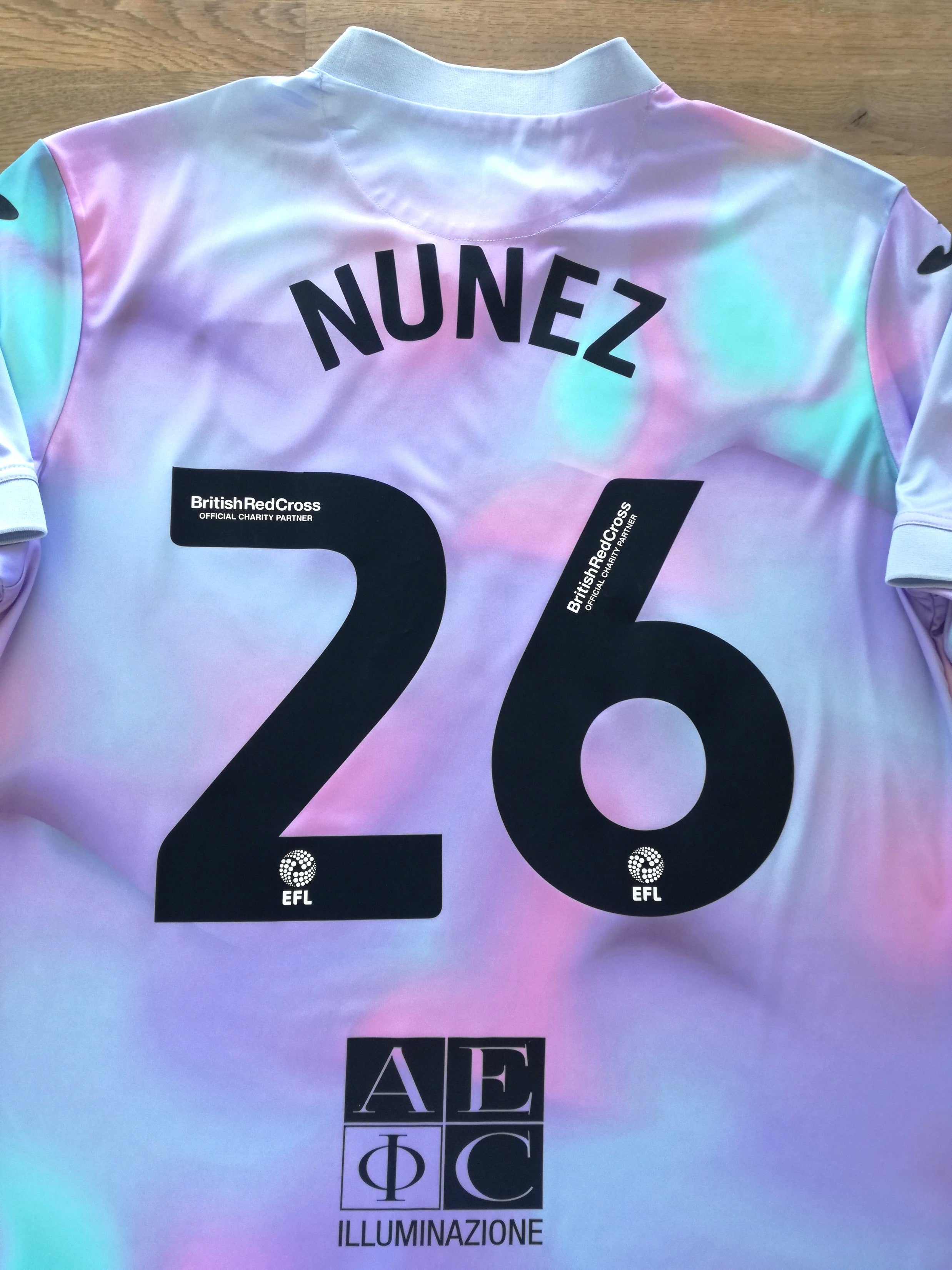 2022/23 Norwich City 3rd Football League Shirt Nunez #26