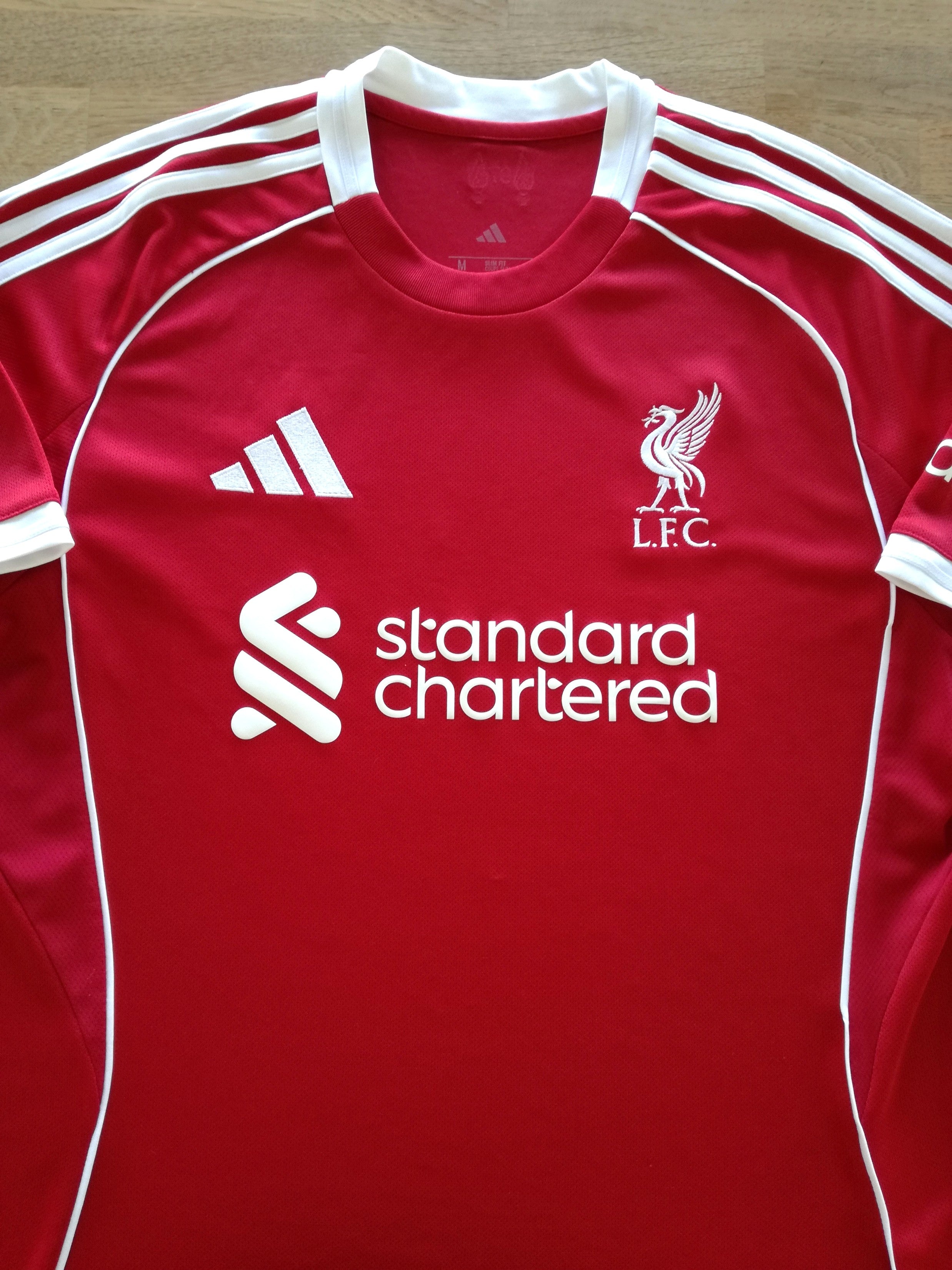 2025/26 Liverpool Home Football Shirt