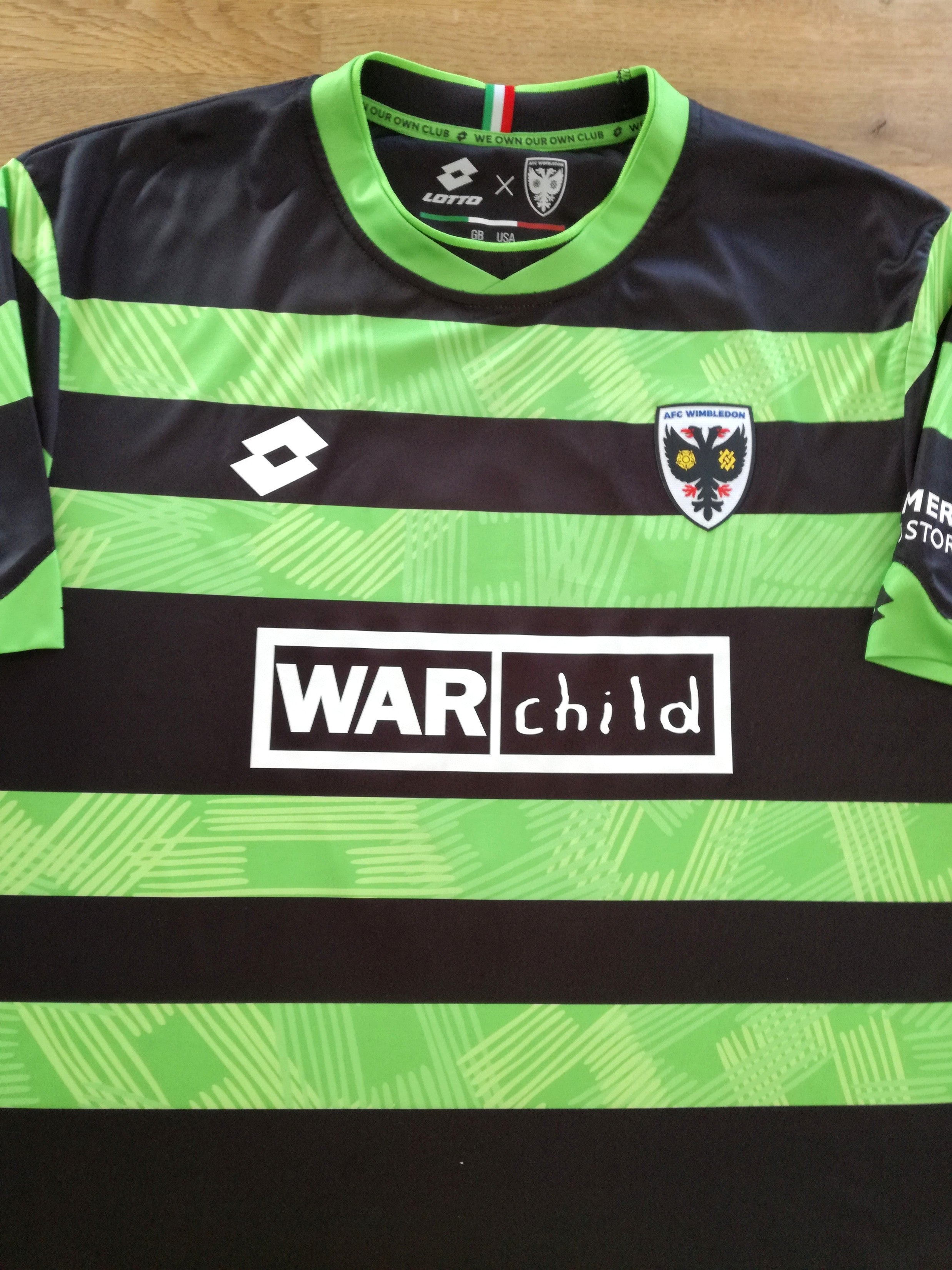 2025/25 AFC Wimbledon Away Football Shirt