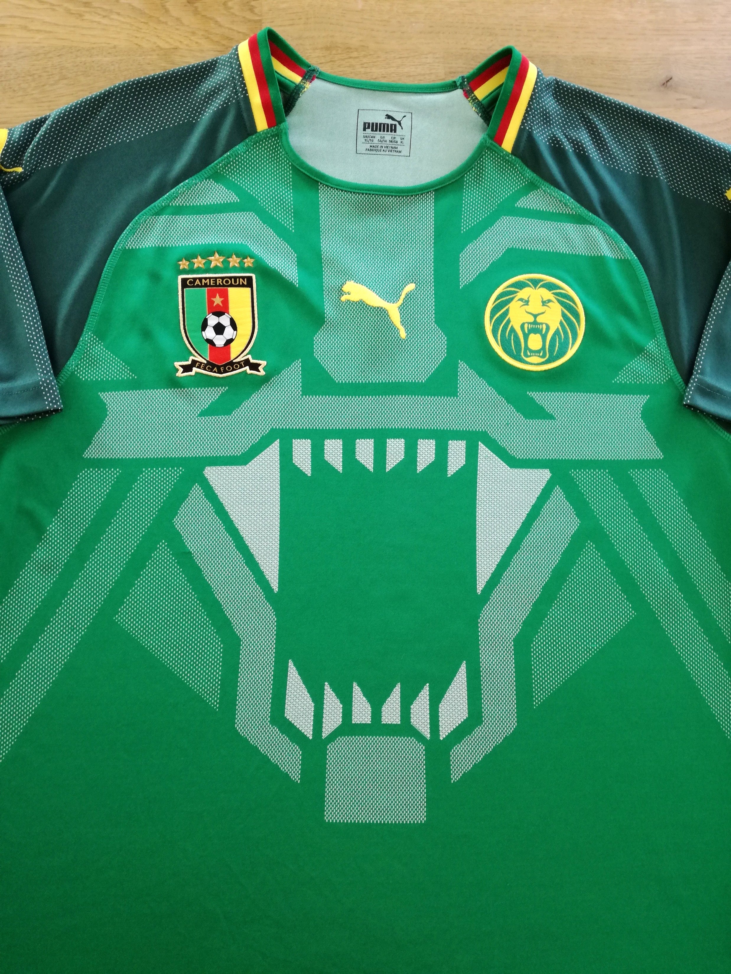 2018/19 Cameroon Home Football Shirt