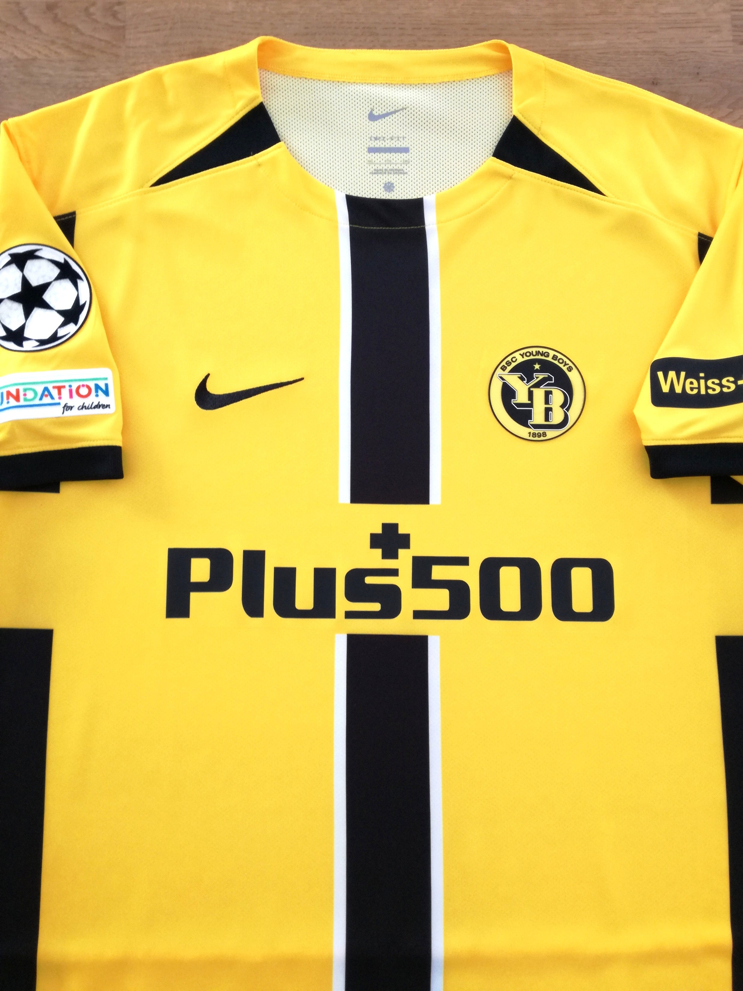 2024/25 Young Boys Home Champions League Football Shirt