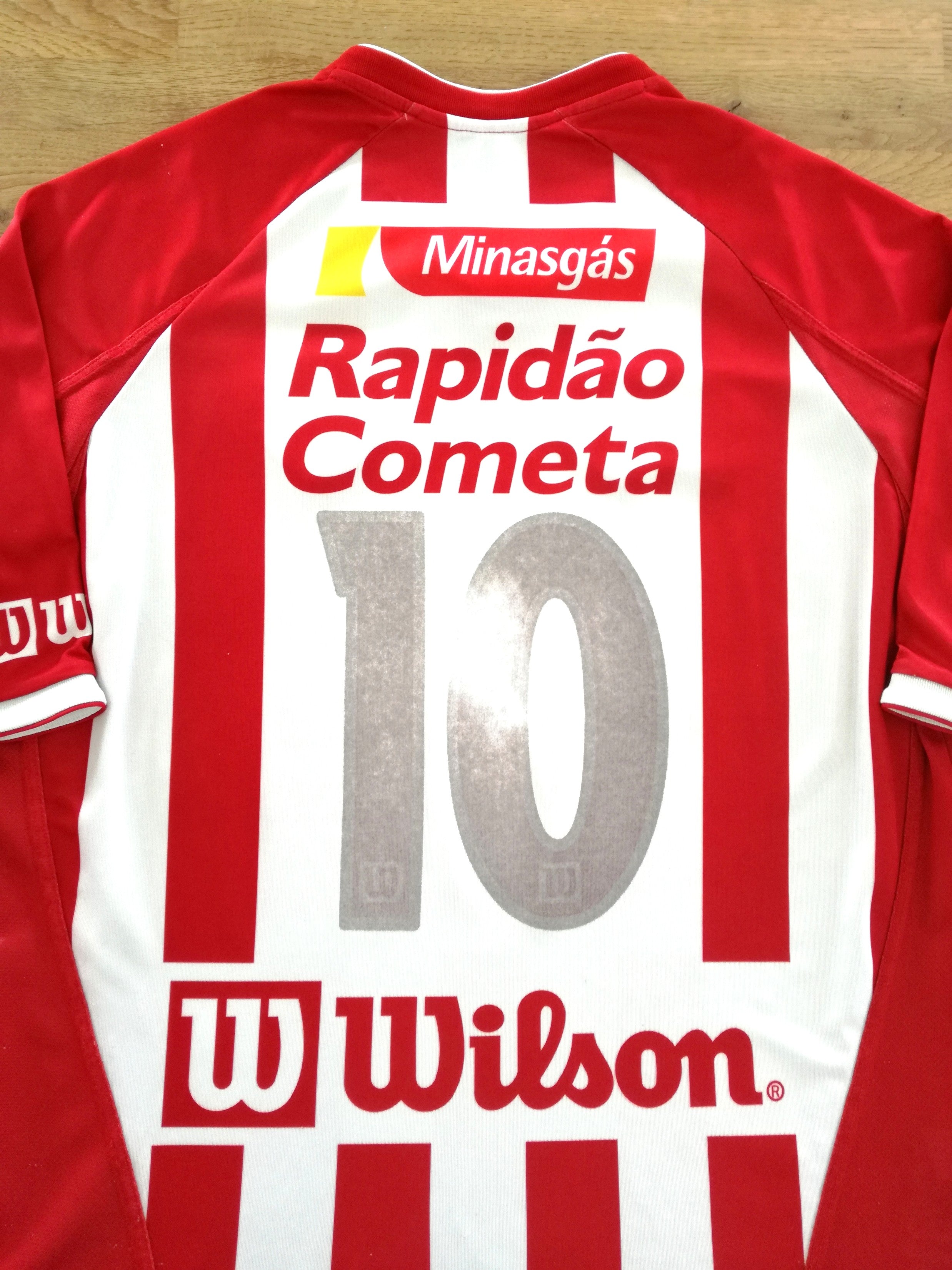 2006 Clube Náutico Capibaribe Home Football Shirt #10