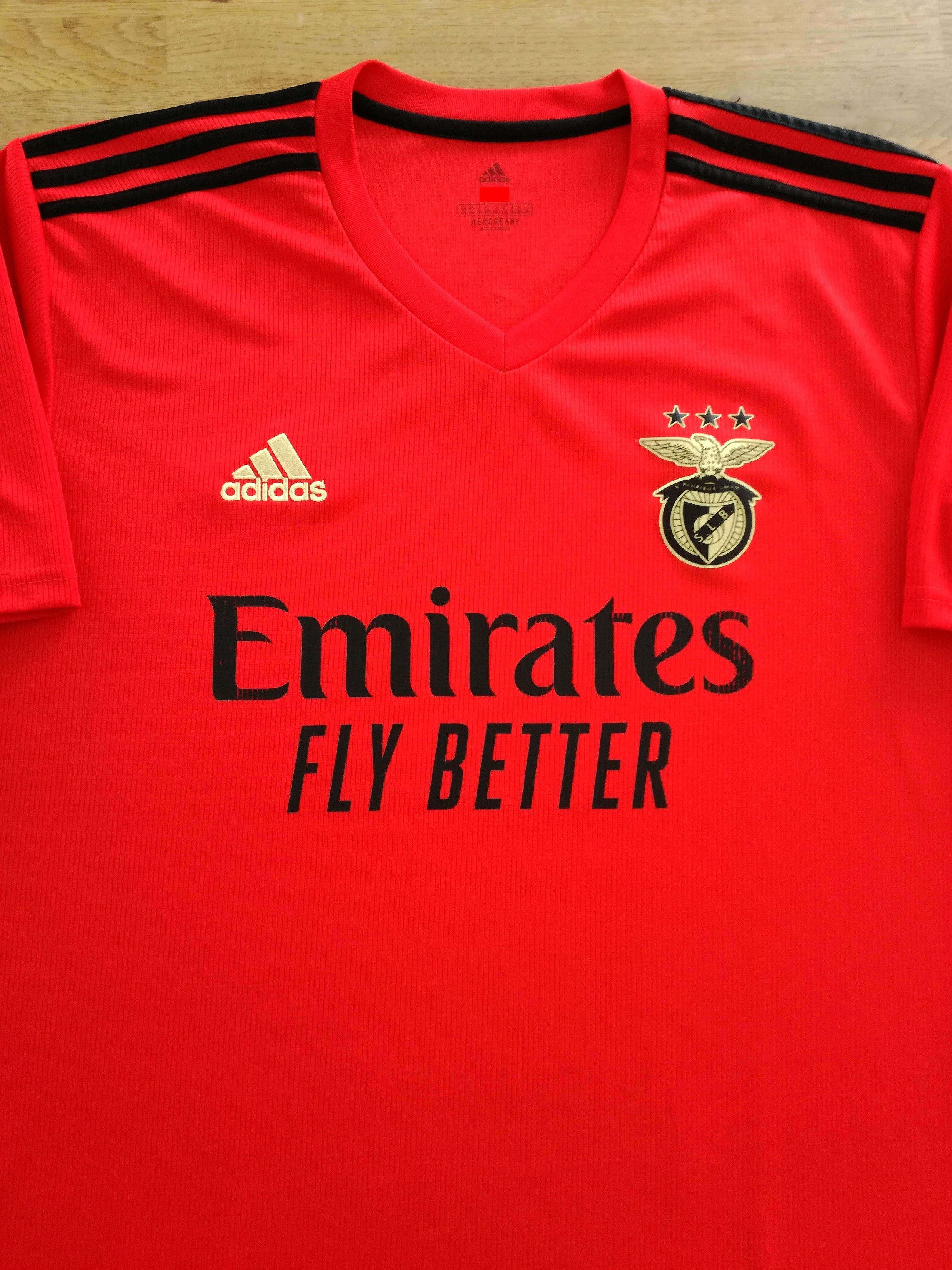 2020/21 Benfica Home Football Shirt
