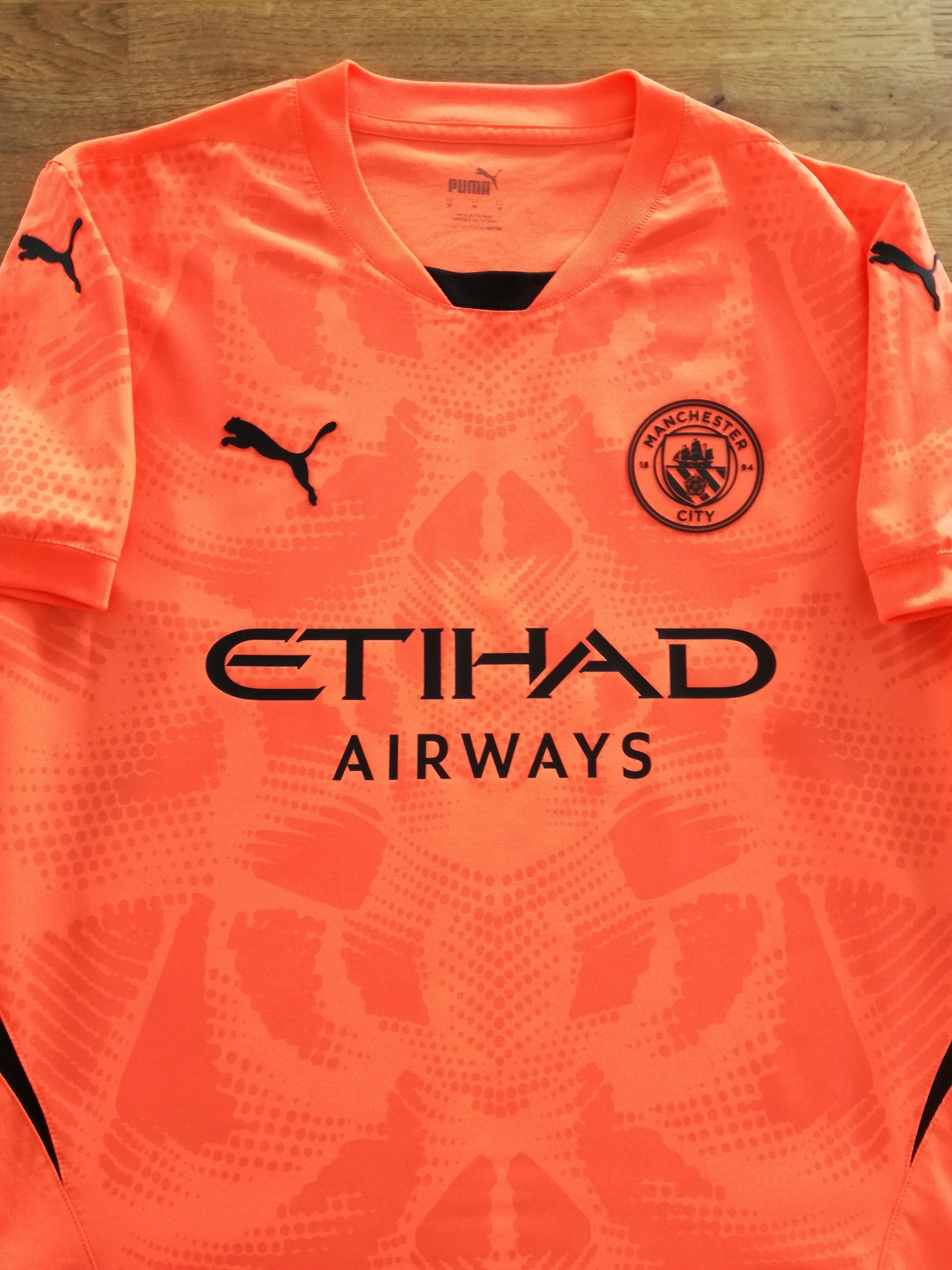 2024/25 Man City GK Ultraweave Football Shirt