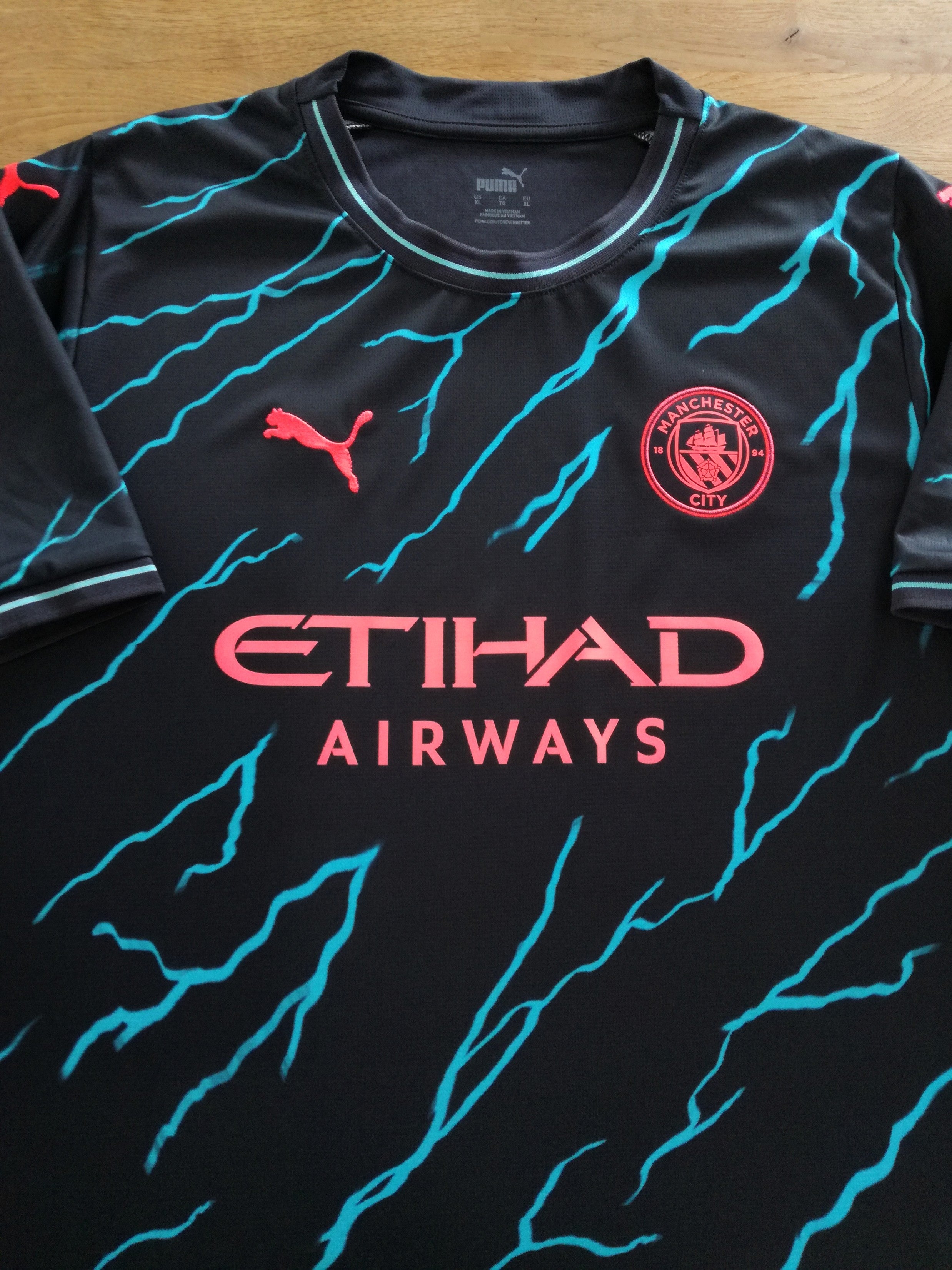 2023/24 Man City 3rd Football Shirt