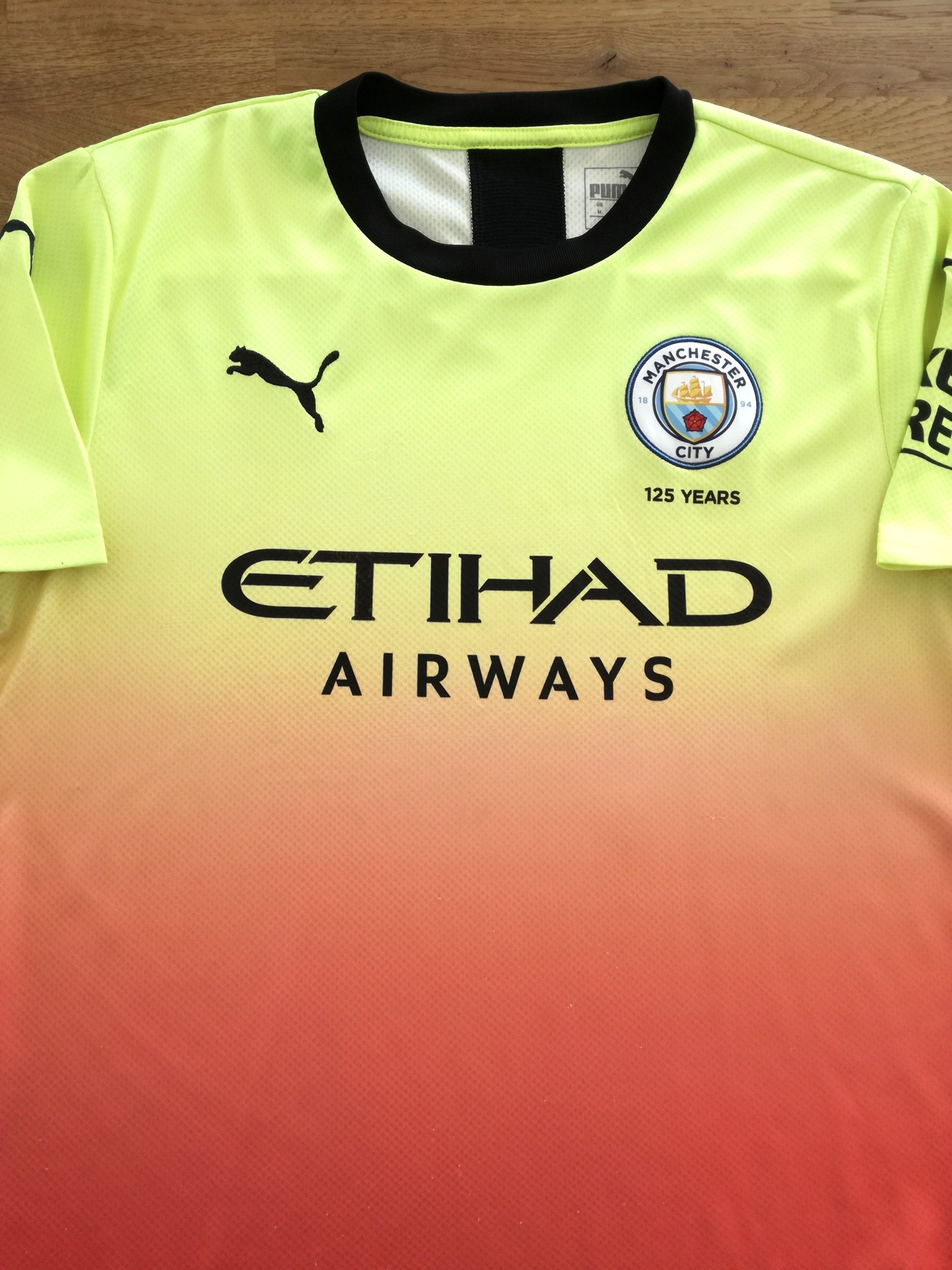 2019/20 Man City 3rd '125 Years' Football Shirt