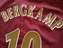 2005/06 Arsenal Home Premier League Football Shirt Bergkamp #10 (L)