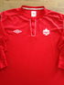 2012/13 Canada Home Football Shirt. (XL)