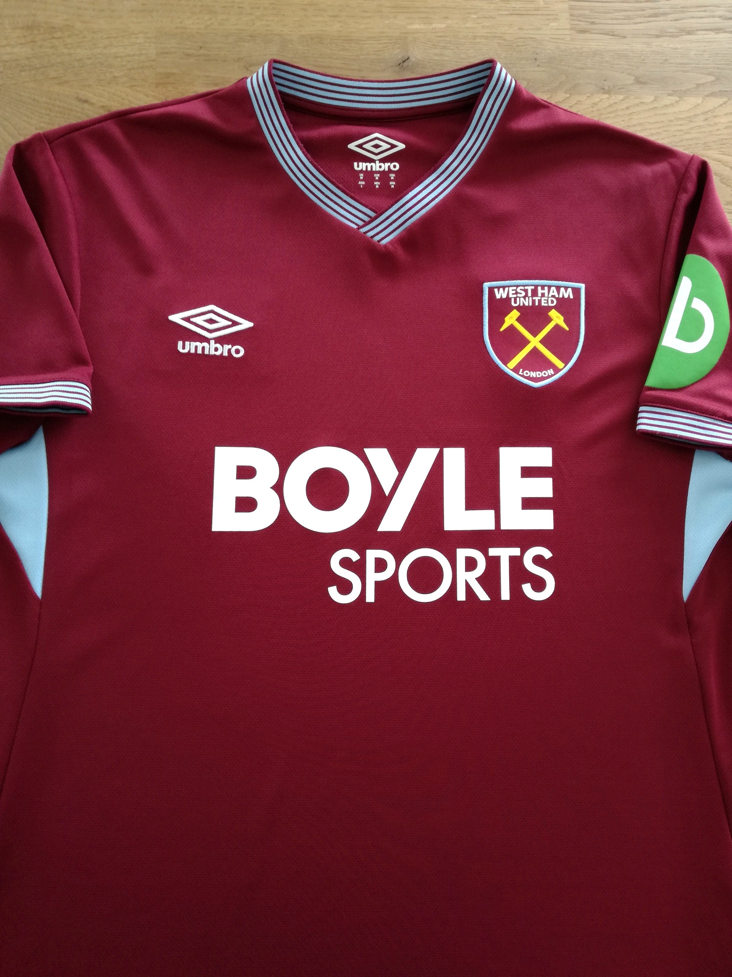 2025/26 West Ham Home Football Shirt