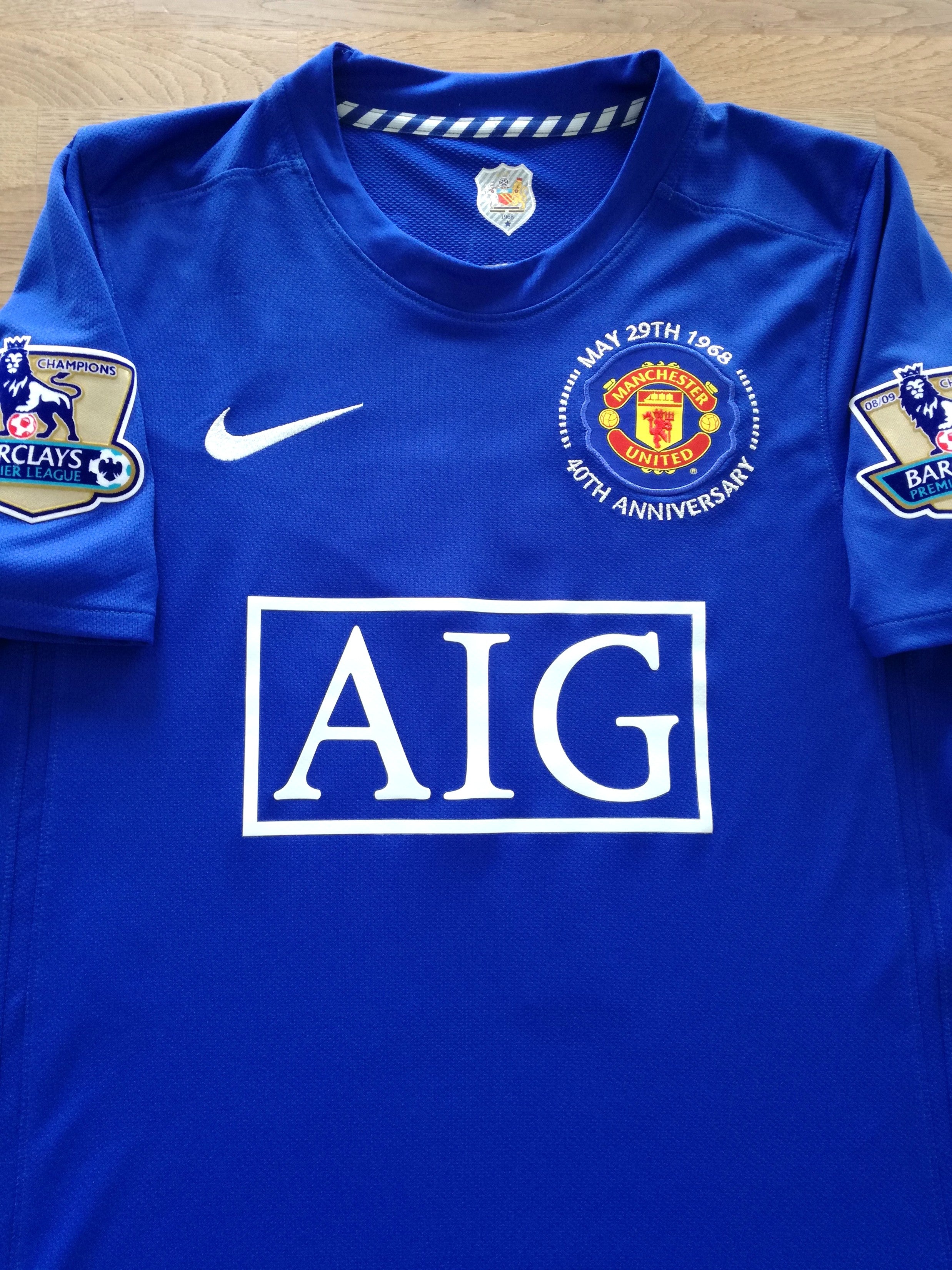2008/09 Man Utd 3rd Premier League Football Shirt