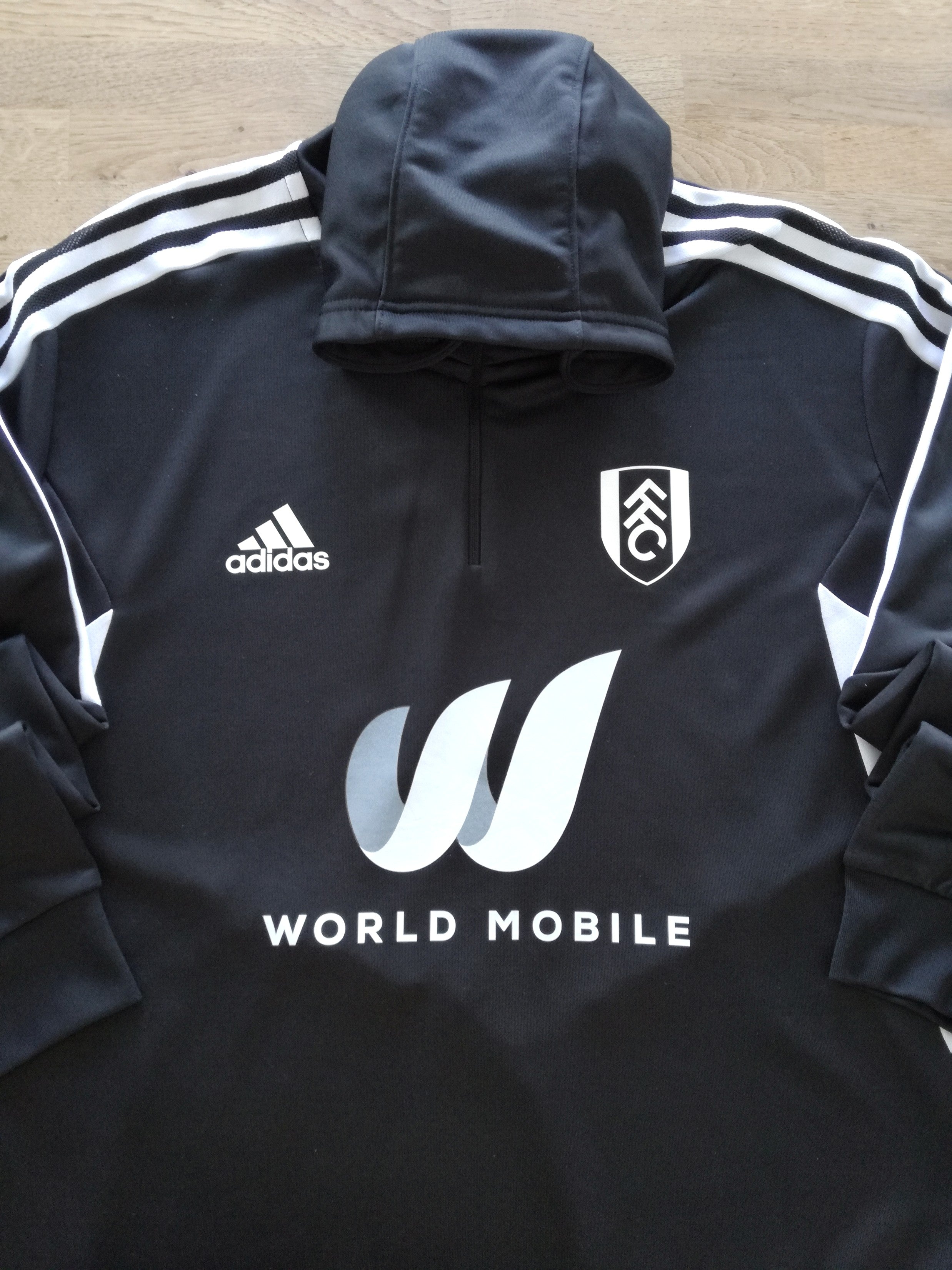 2022/23 Fulham Hooded Training Top
