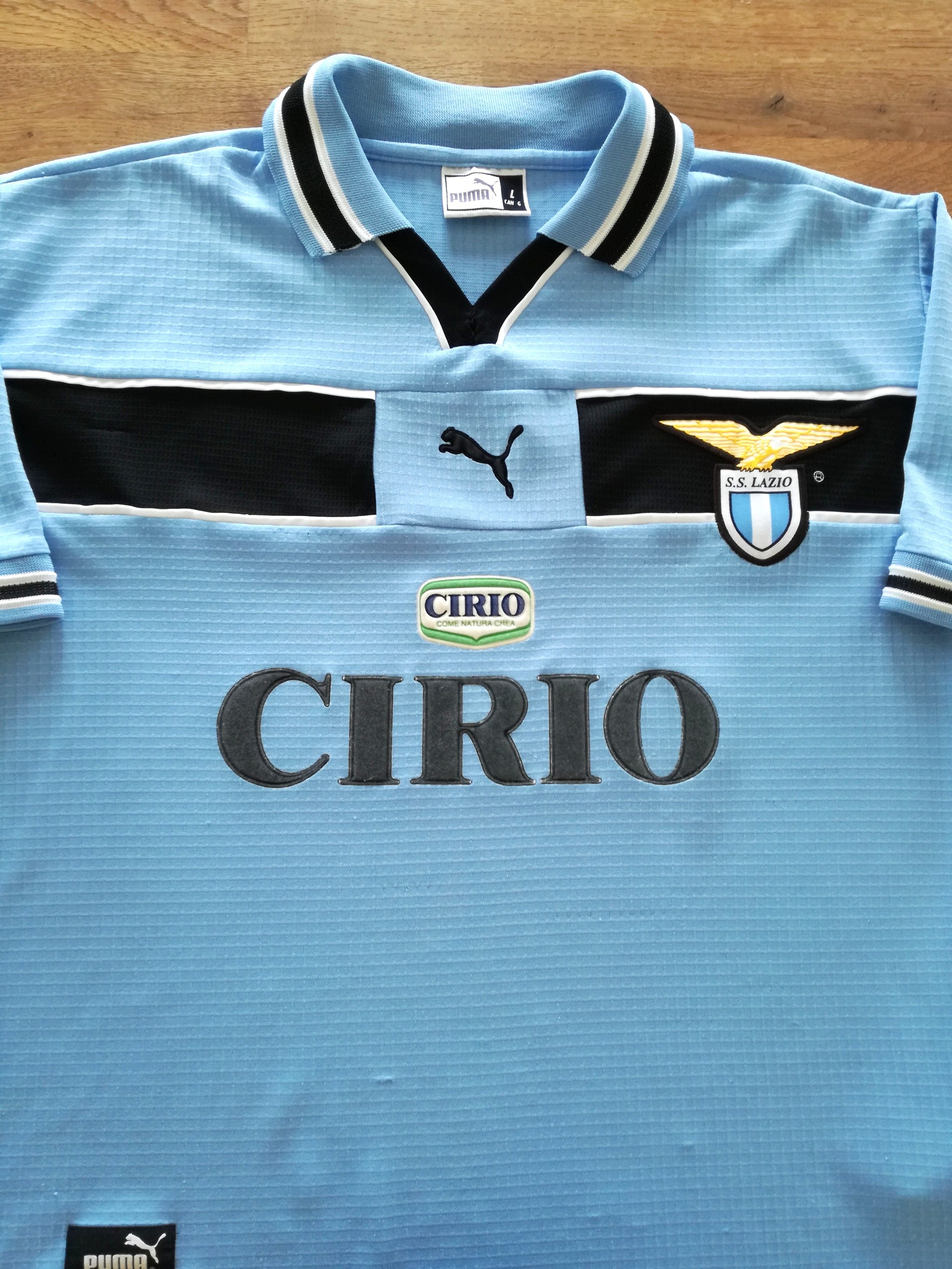 1998/99 Lazio Home Football Shirt