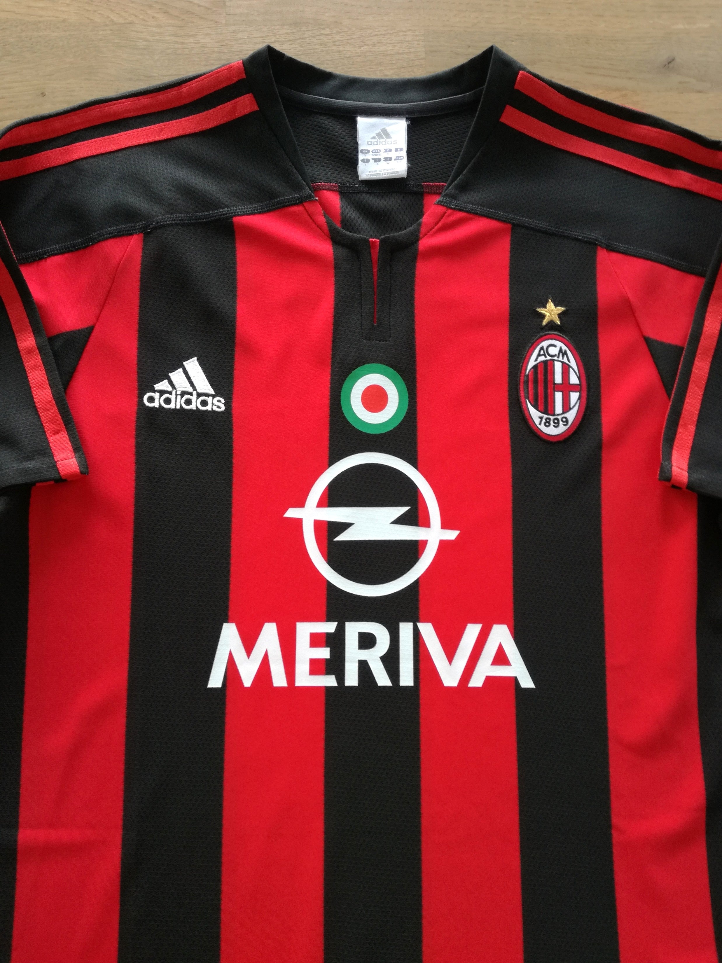 2003/04 AC Milan Home Football Shirt