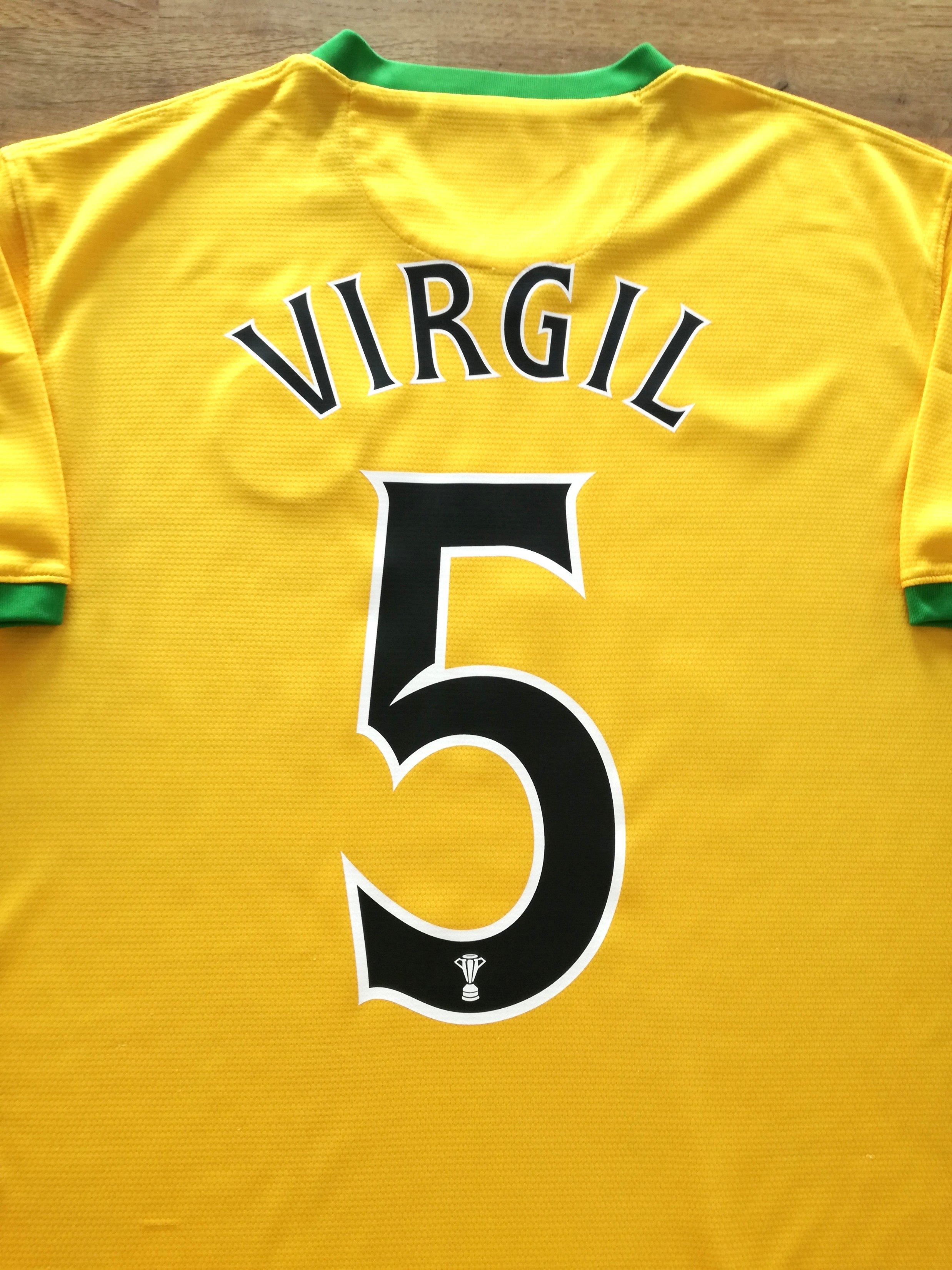 2013/14 Celtic Away SPL Football Shirt Virgil #5