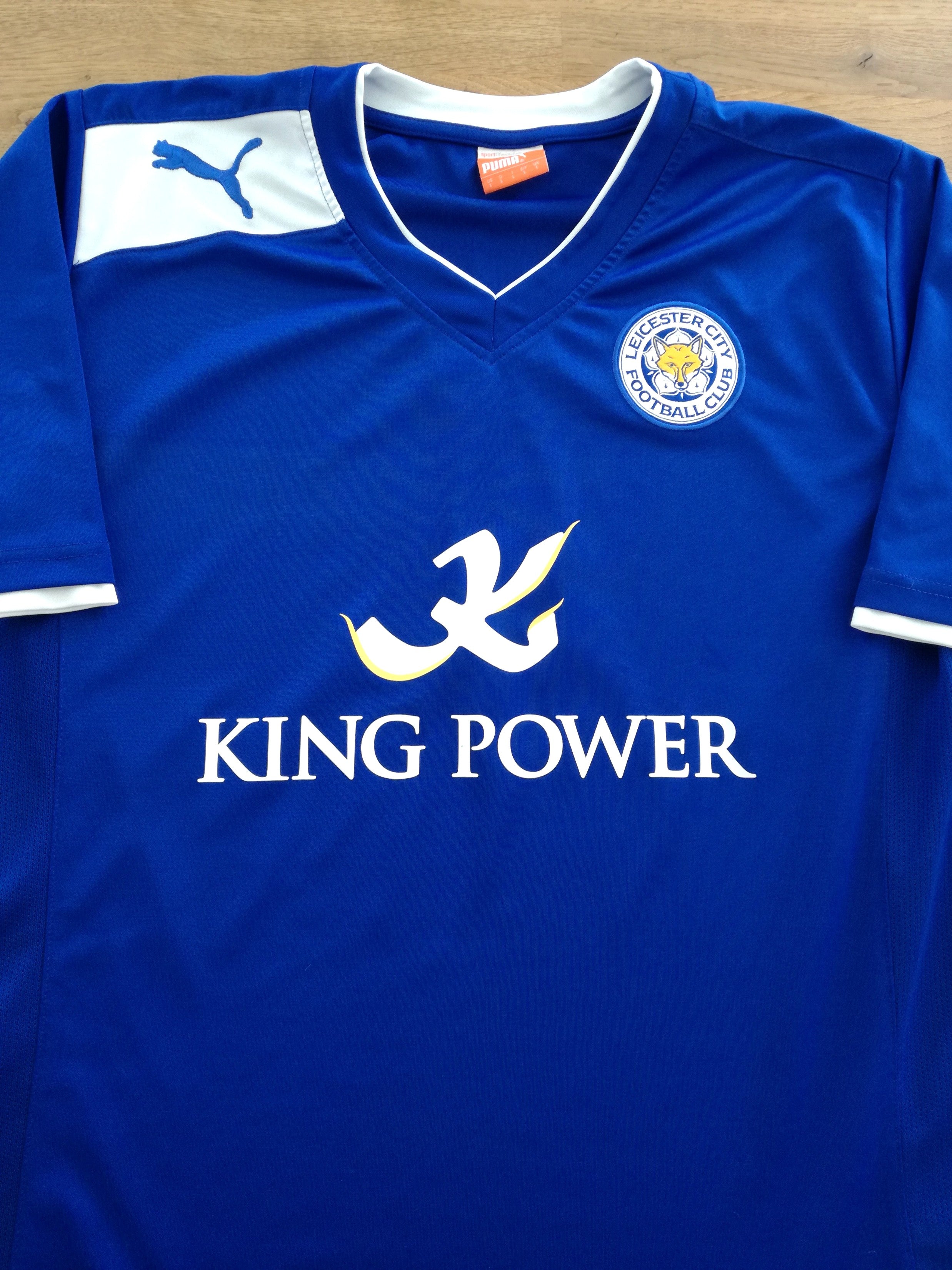 2012/13 Leicester City Home Football Shirt