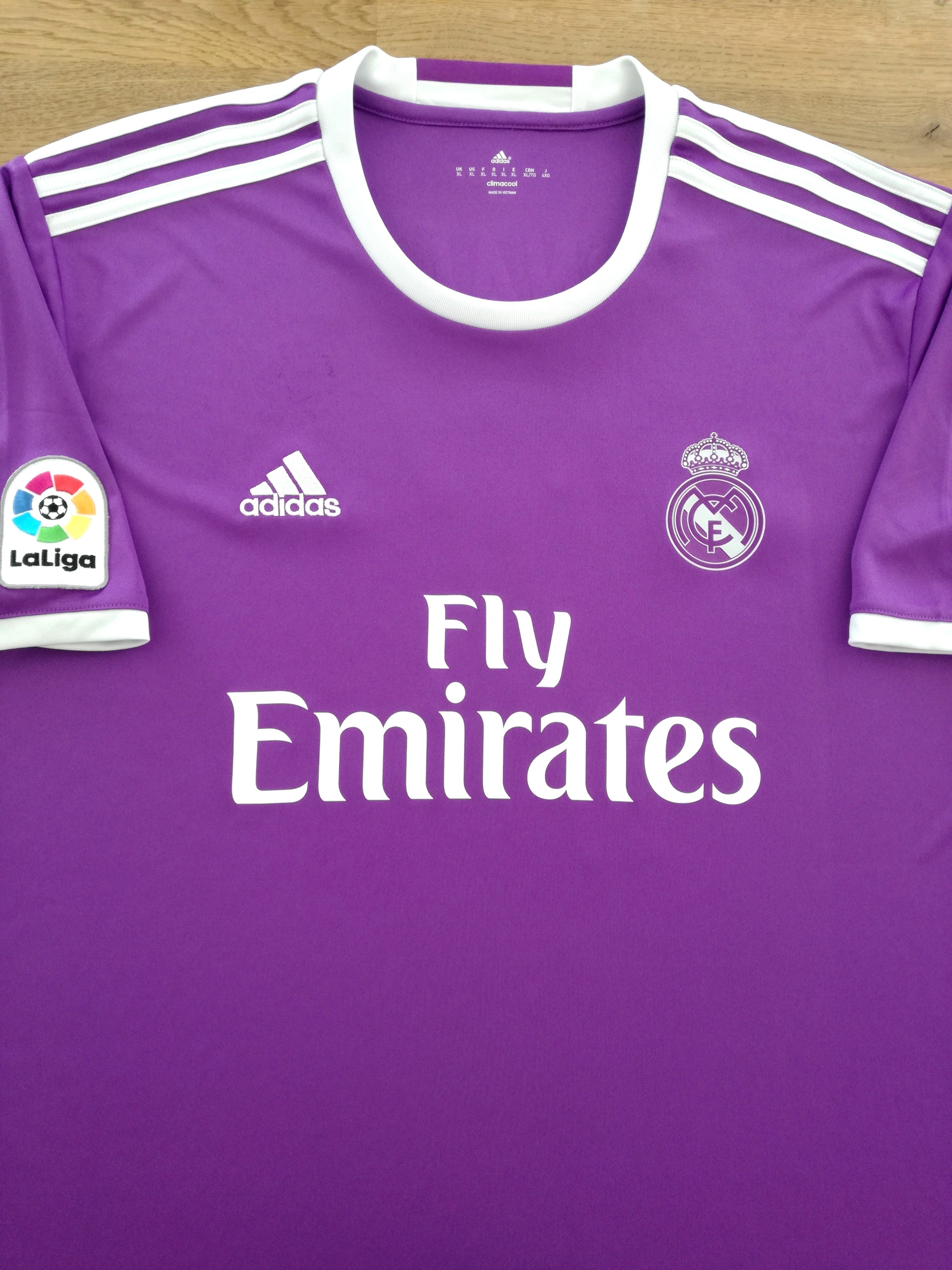 2016/17 Real Madrid Away La Liga Football Shirt