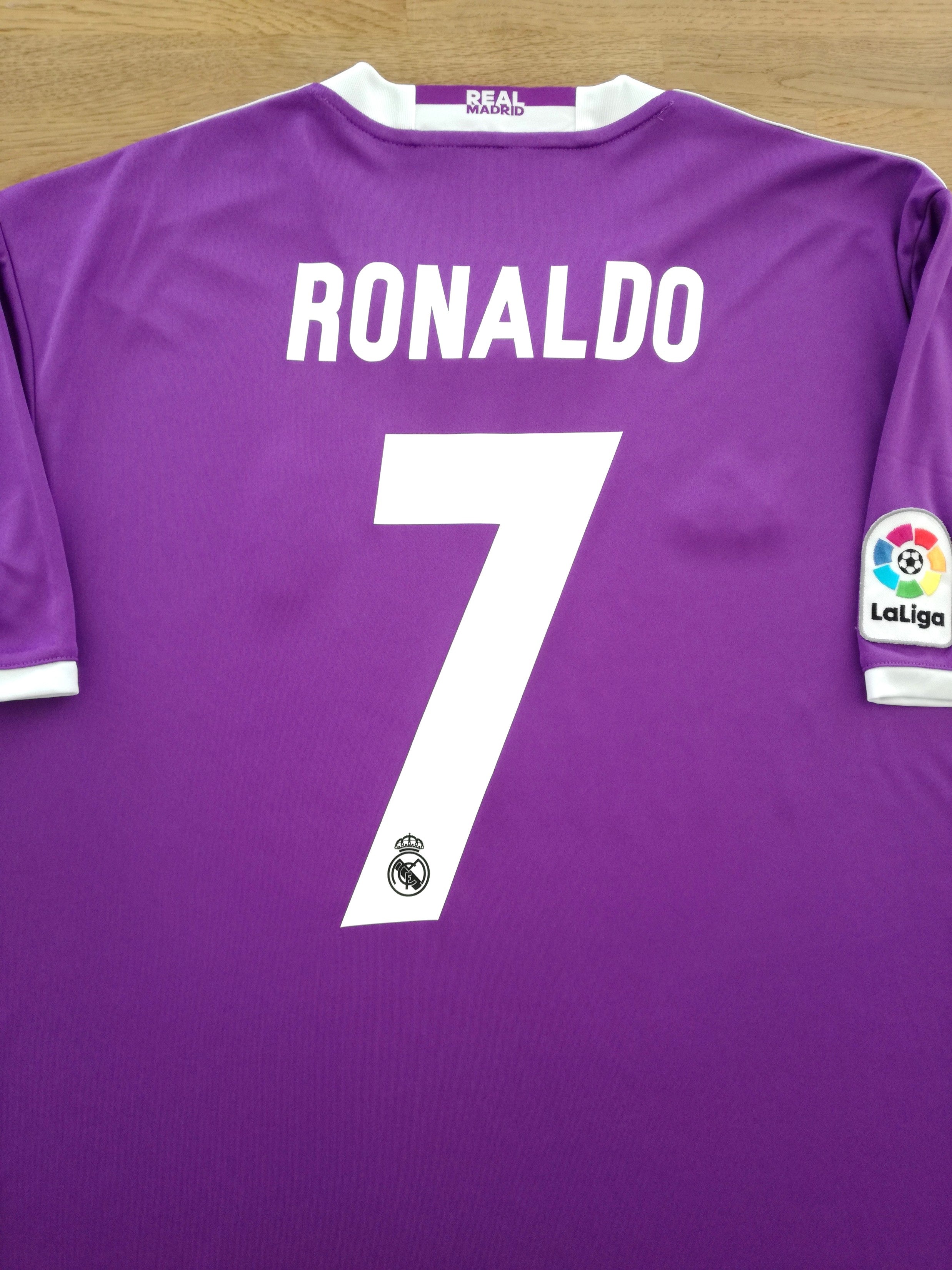 2016/17 Real Madrid Away La Liga Football Shirt Ronaldo #7
