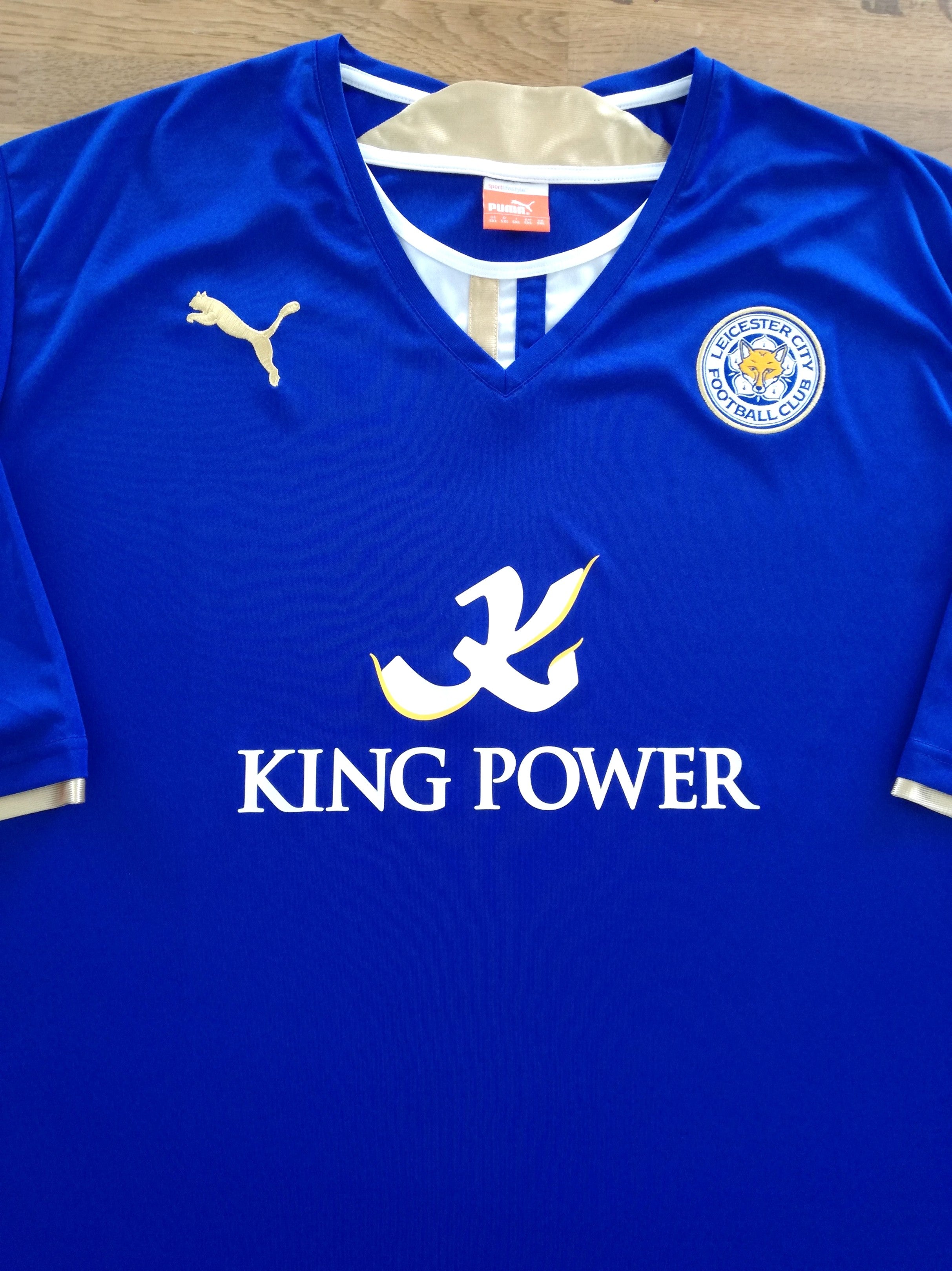 2013/14 Leicester City Home Football Shirt