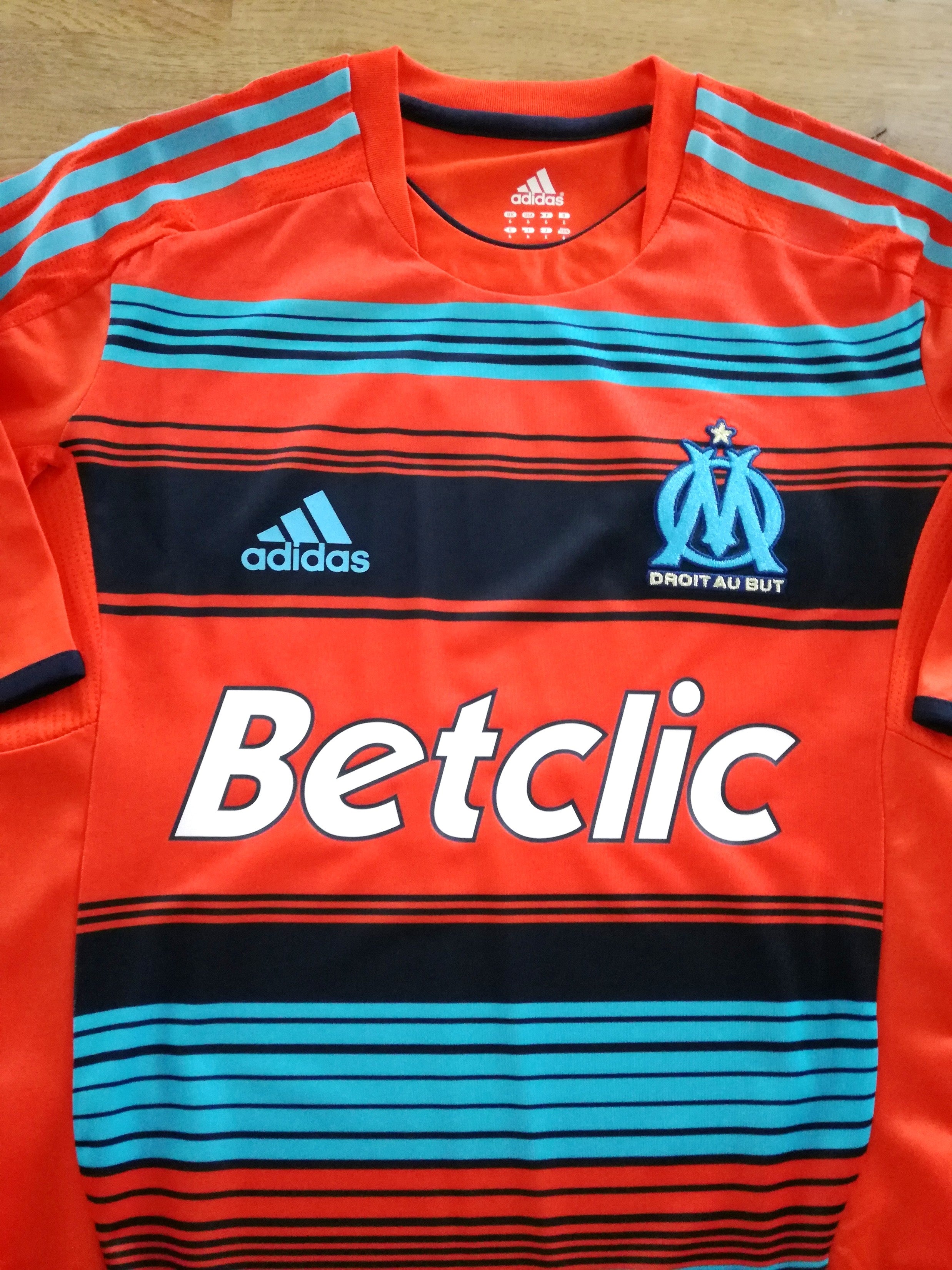 2011/12 Marseille 3rd TechFit Football Shirt