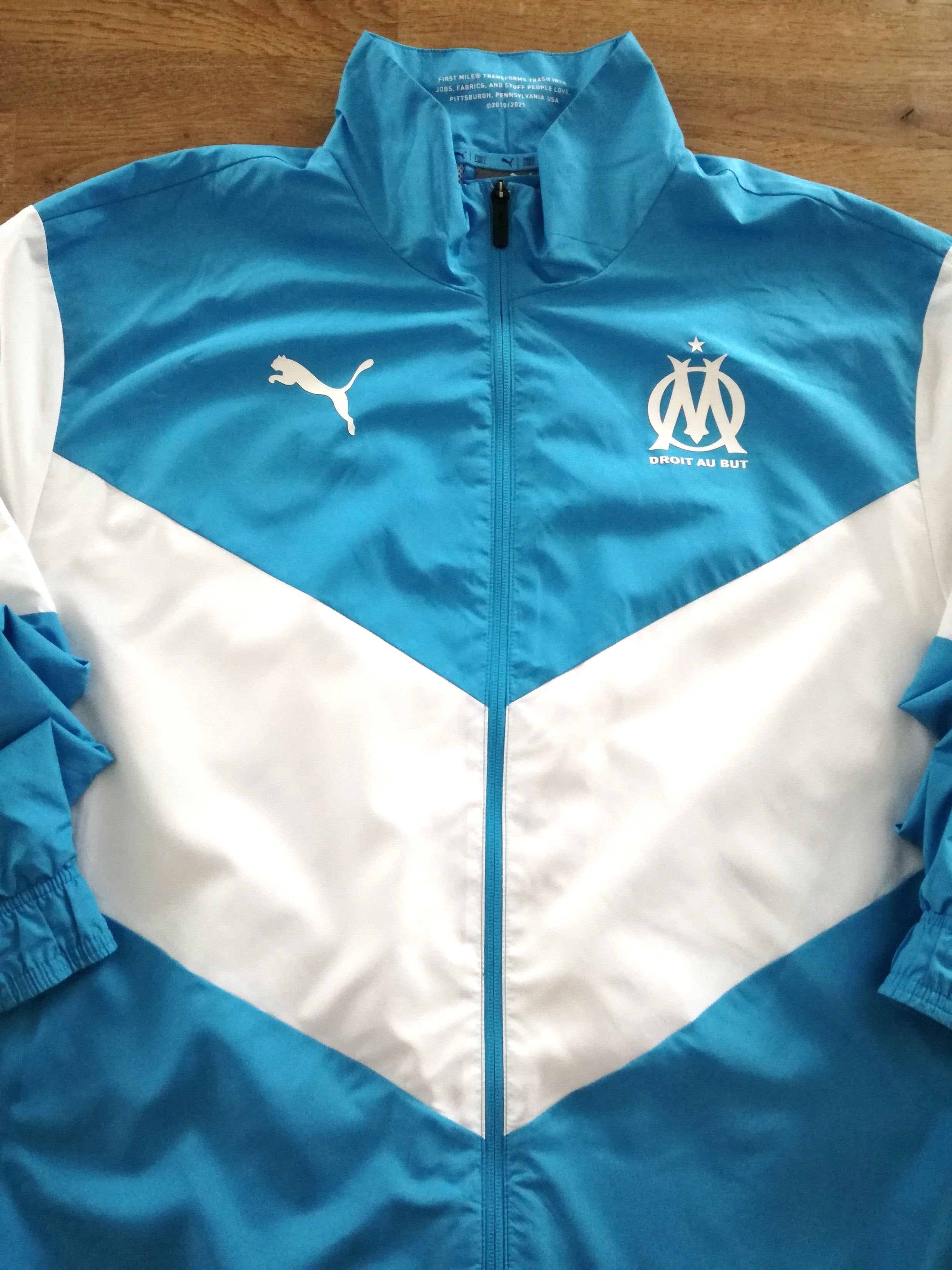 2021/22 Olympique Marseille Pre-Match Jacket