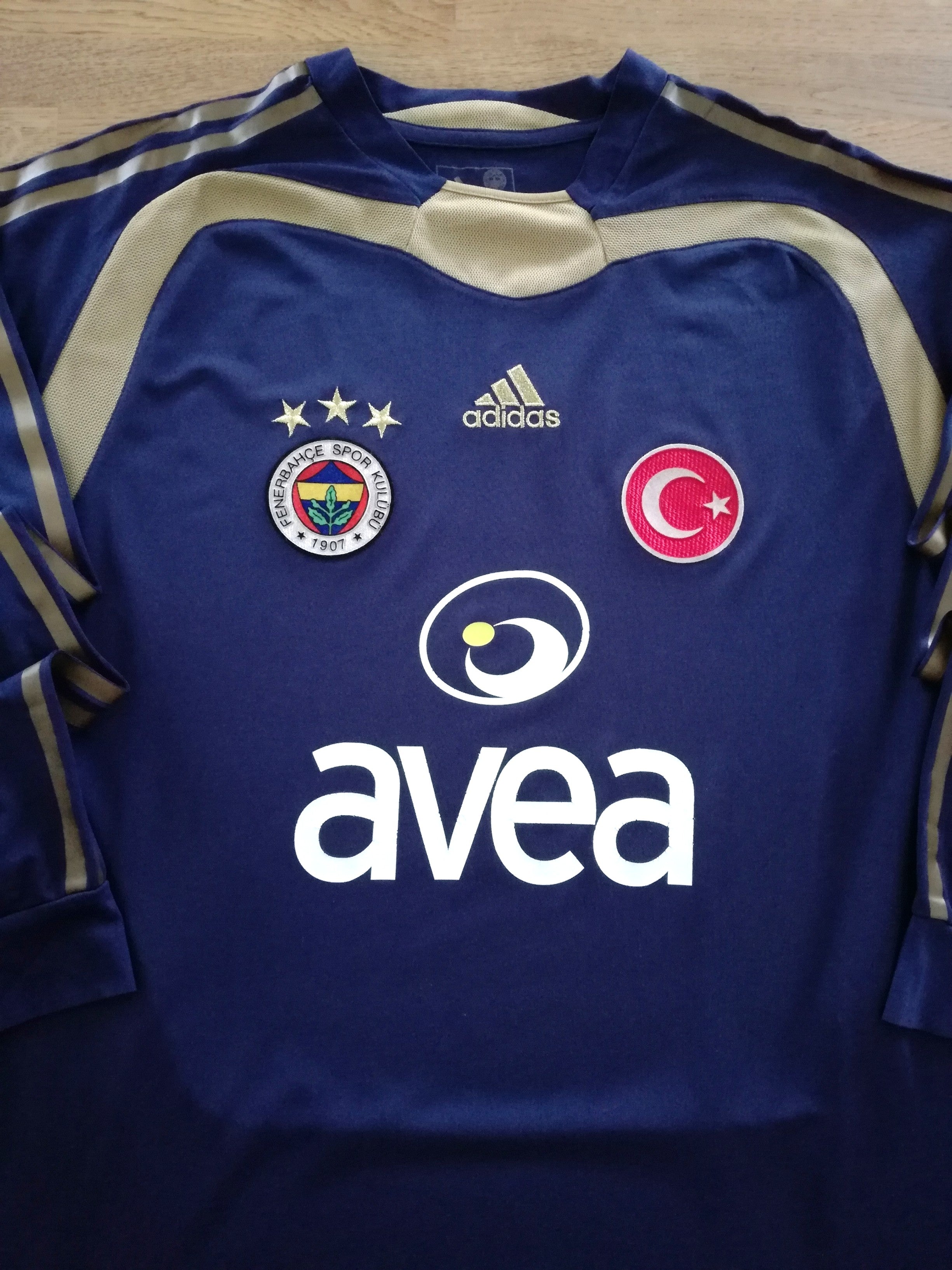 2004/05 Fenerbahce 3rd Long Sleeve Football Shirt