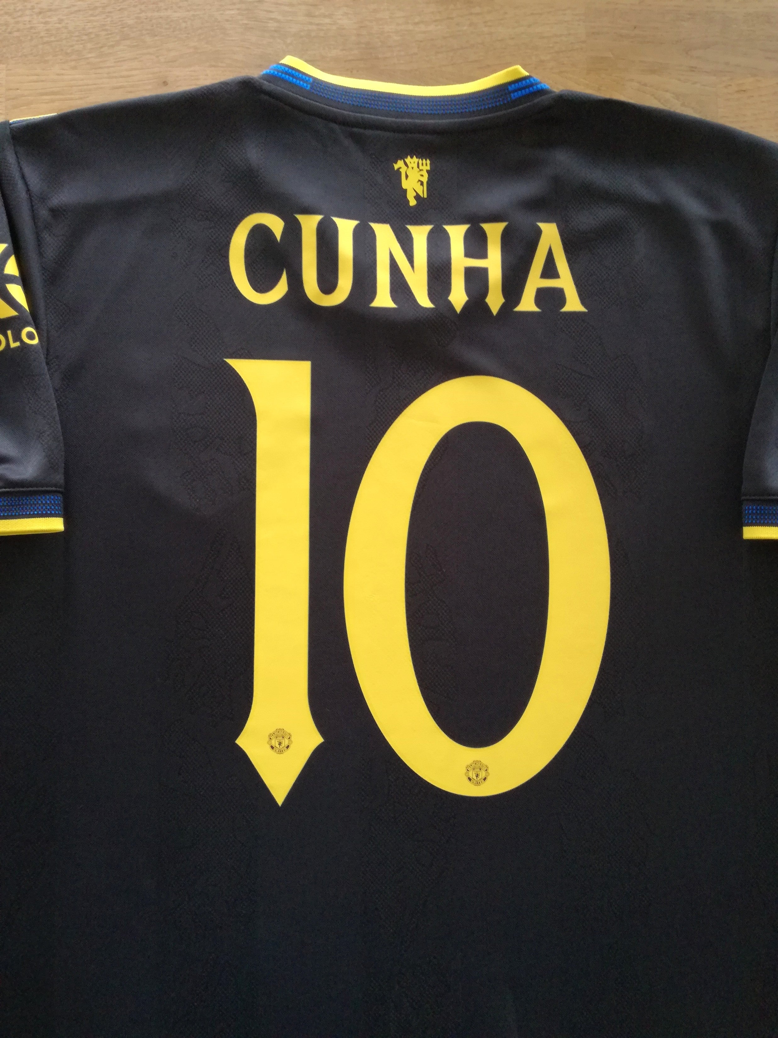 2025/26 Man Utd 3rd Authentic Football Shirt Cunha #10