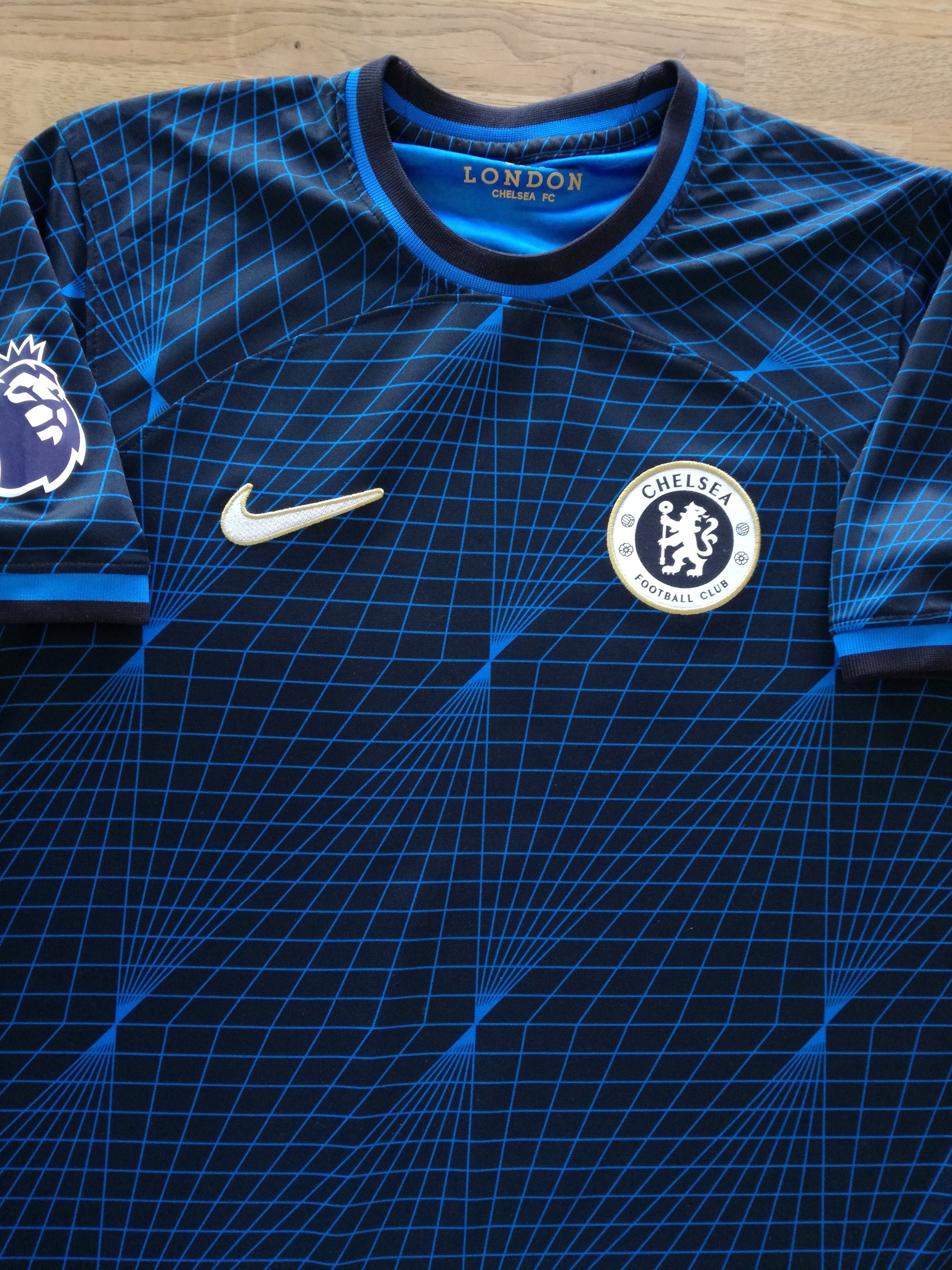 2023/24 Chelsea Away Premier League Football Shirt Sterling #7