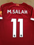 2019/20 Liverpool Home Premier League Football Shirt M. Salah #11 (Kids)