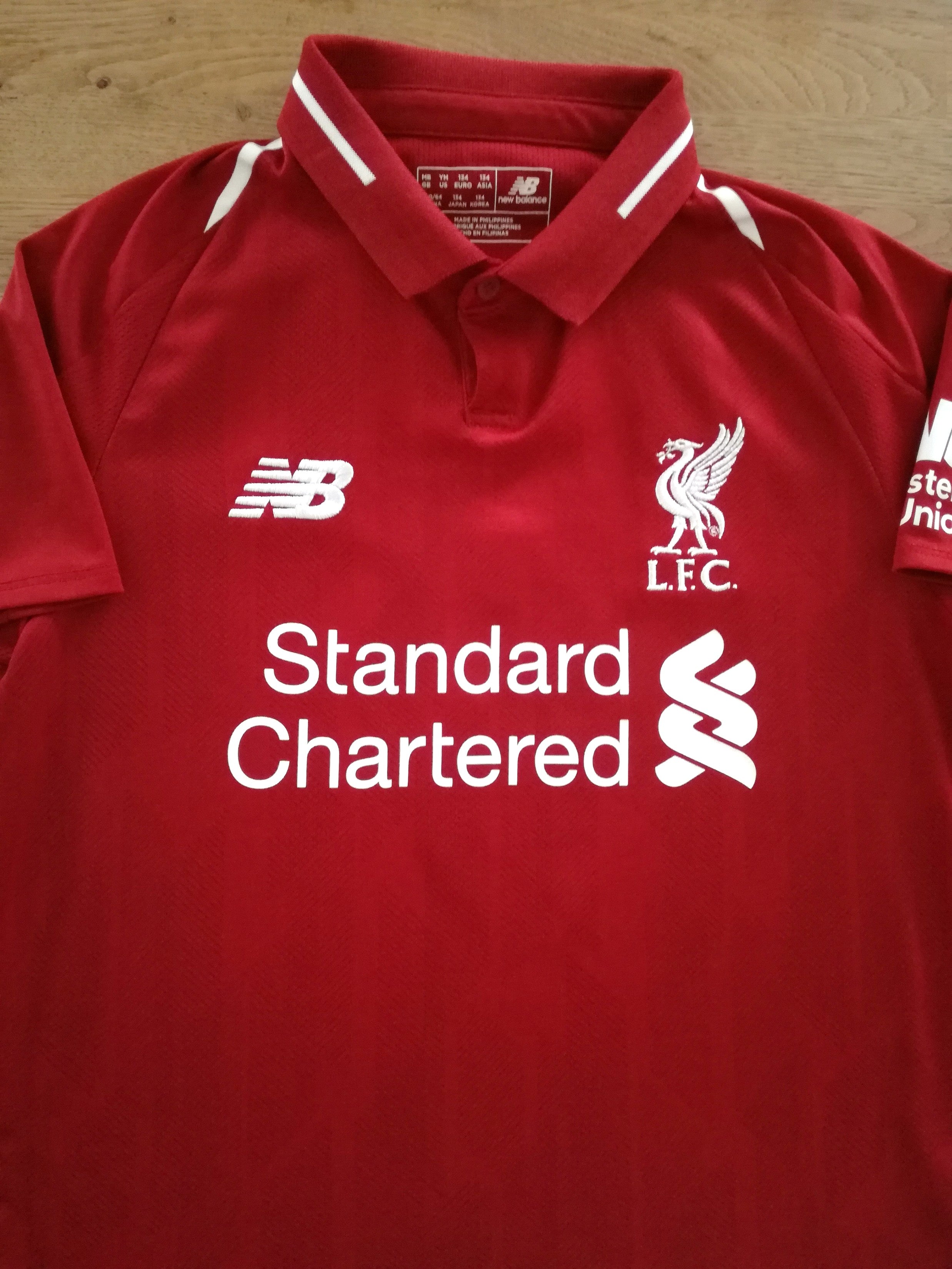 2018/19 Liverpool Home Football Shirt