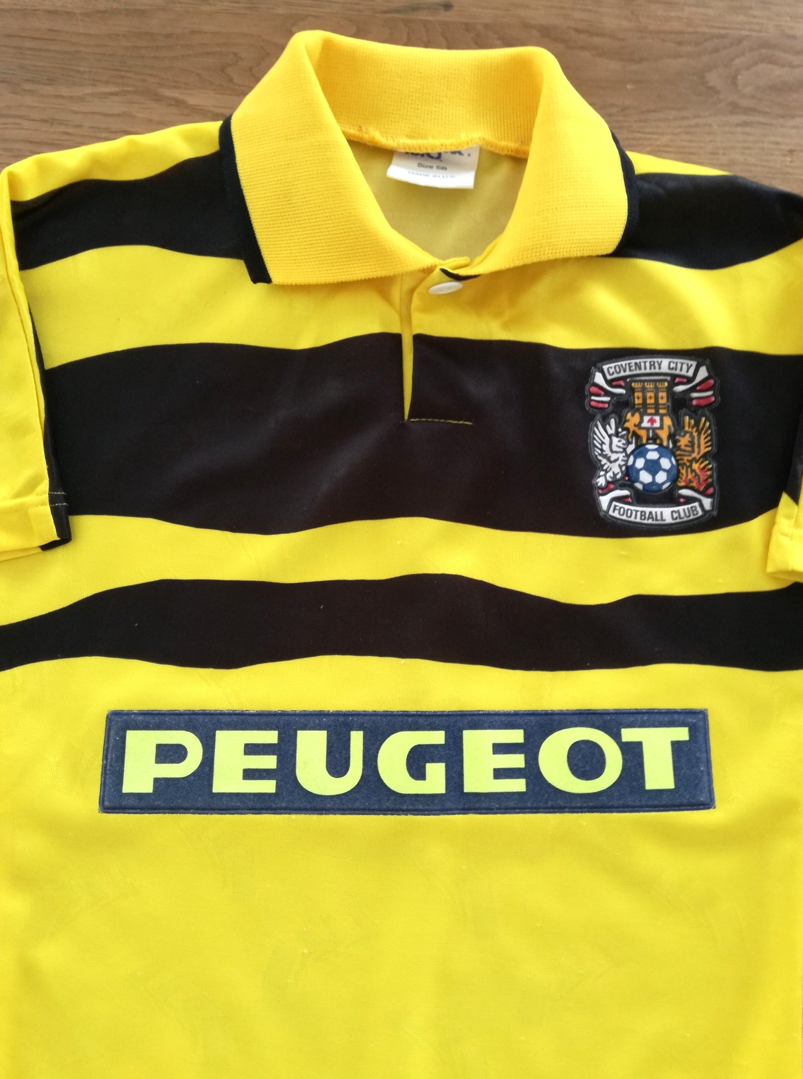 1991/92 Coventry City Away Football Shirt