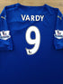 2015/16 Leicester City Home Premier League Football Shirt Vardy #9 (4XL)