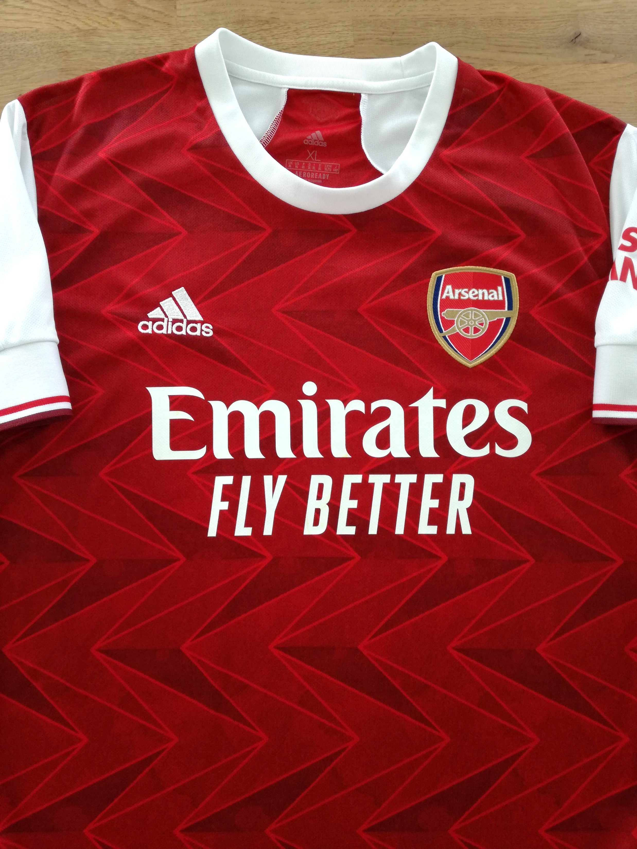 2020/21 Arsenal Home Football Shirt