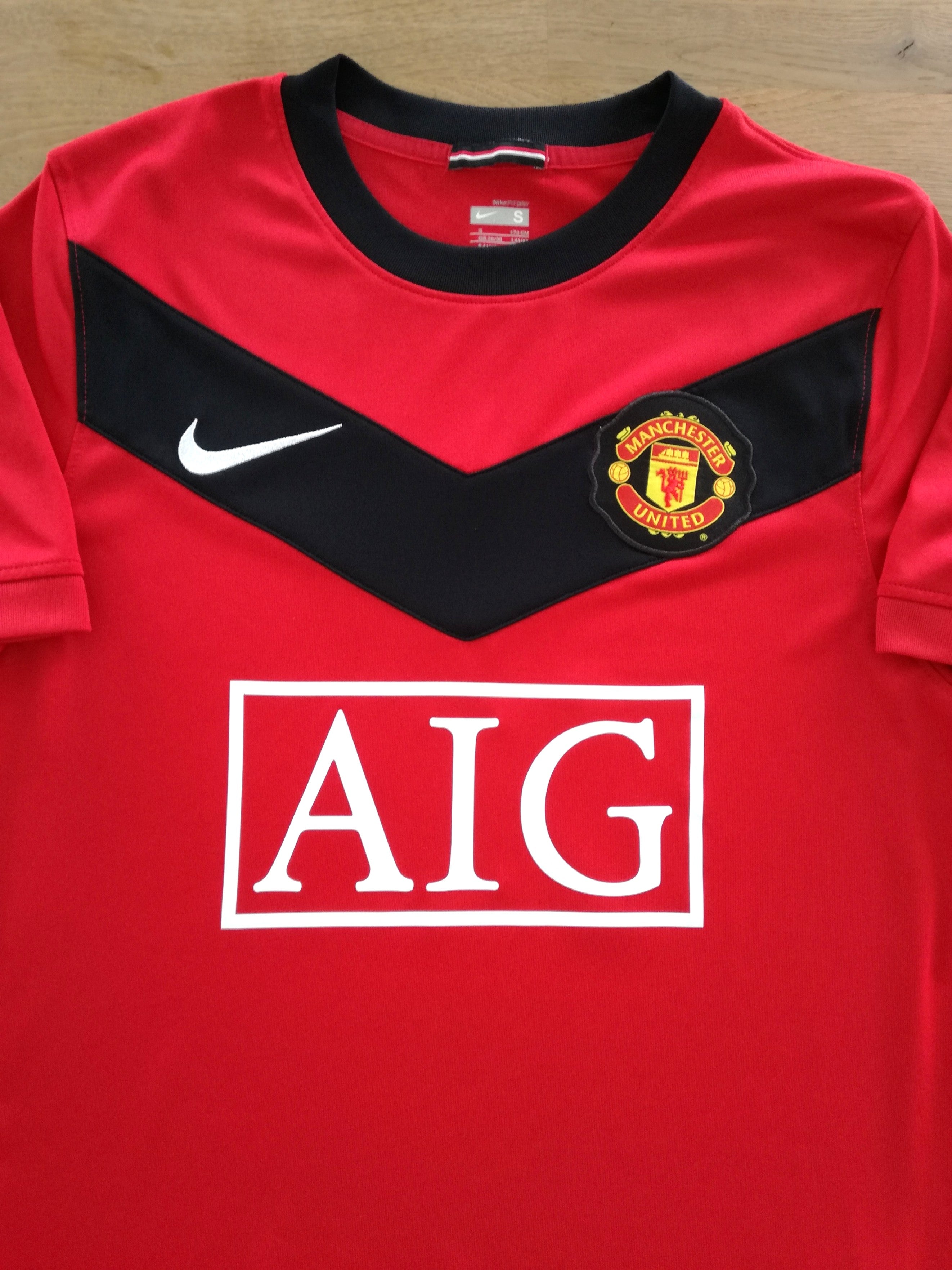 2009/10 Man Utd Home Football Shirt