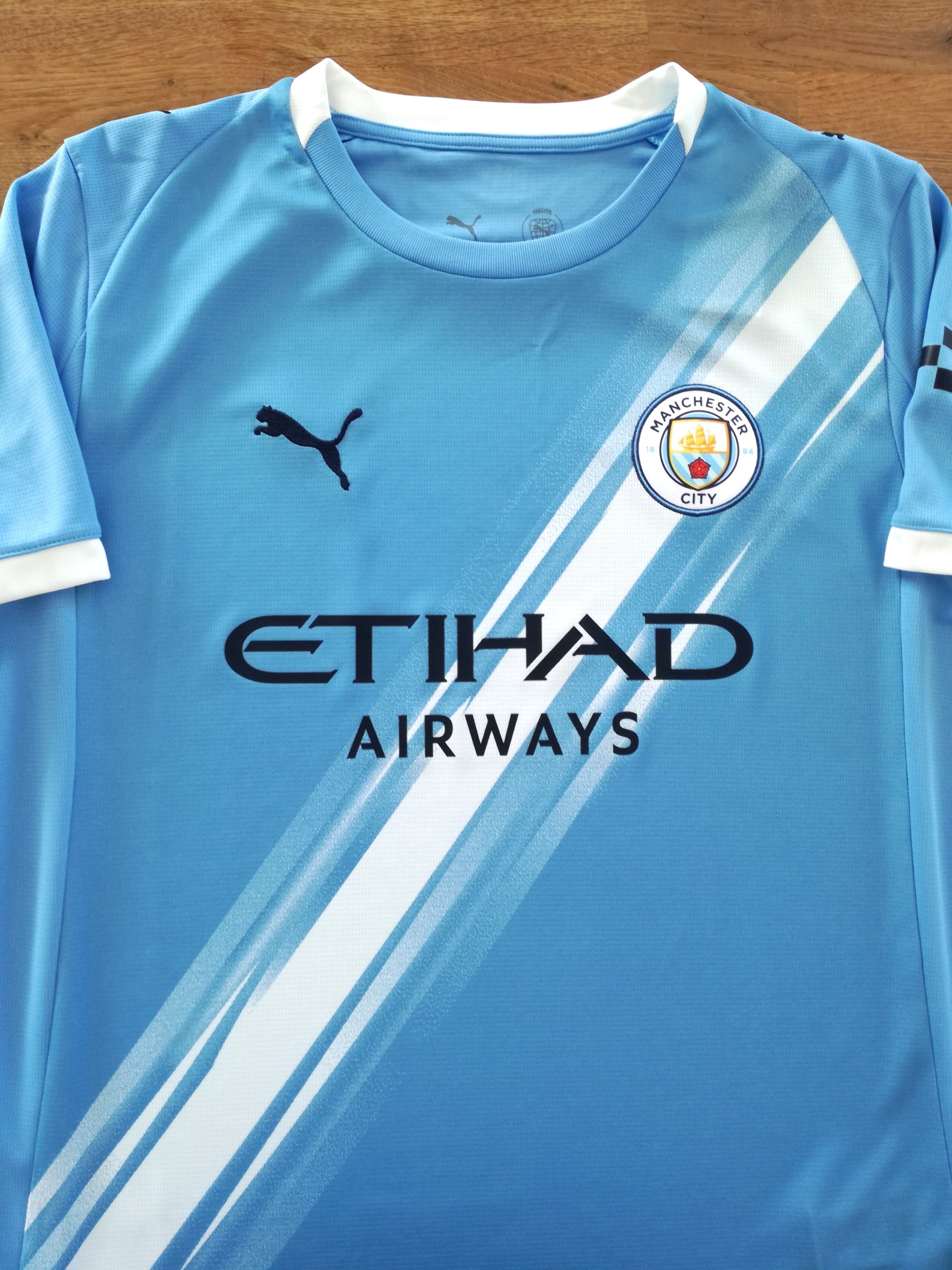 2025/26 Man City Home Football Shirt