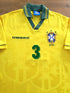 1993/94 Brazil Home Football Shirt Ricardo Rocha #3 (L)