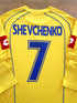 2005/06 Ukraine Home Long Sleeve Football Shirt Shevchenko #7