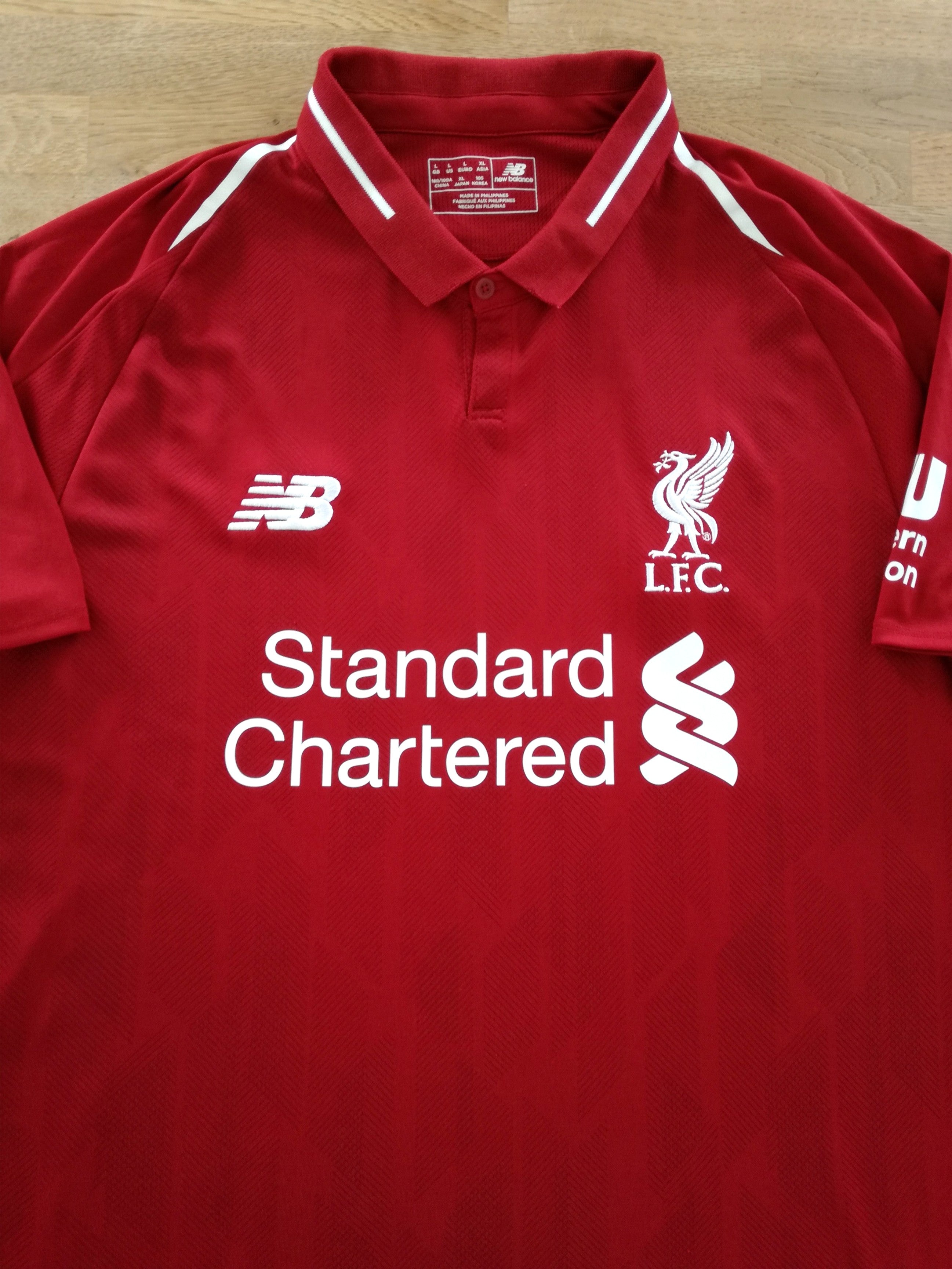 2018/19 Liverpool Home Football Shirt