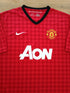 2012/13 Man Utd Home Football Shirt