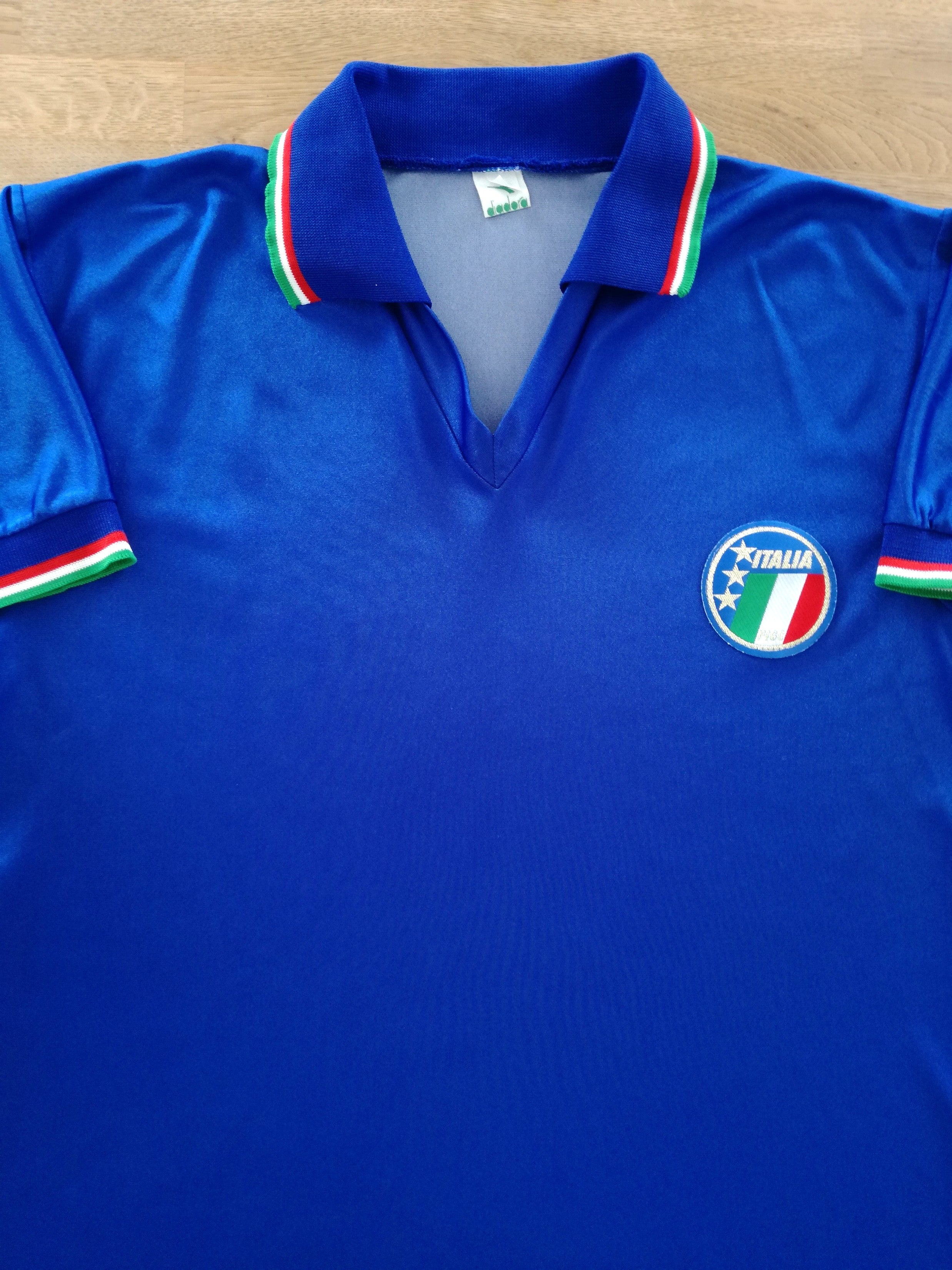1985/86 Italy Home Football Shirt