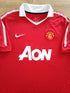2010/11 Man Utd Home Football Shirt