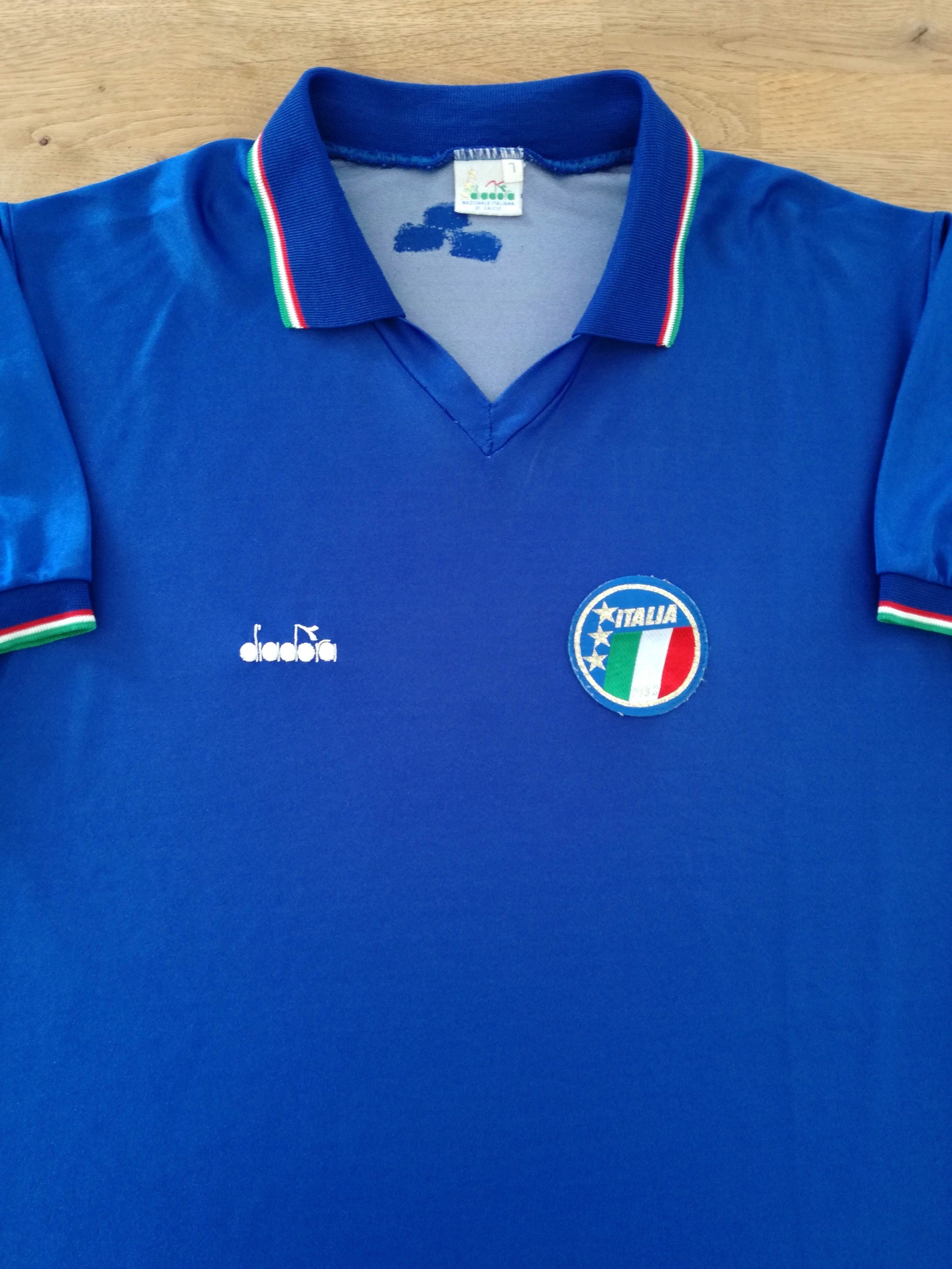 1985/86 Italy Home Football Shirt