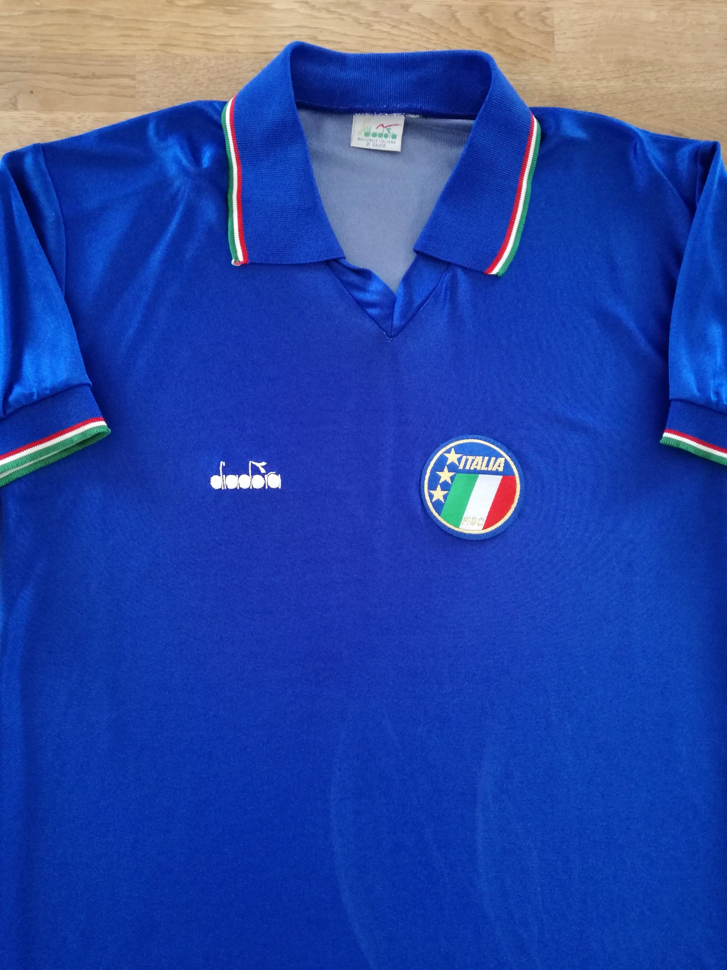 1985/86 Italy Home Football Shirt