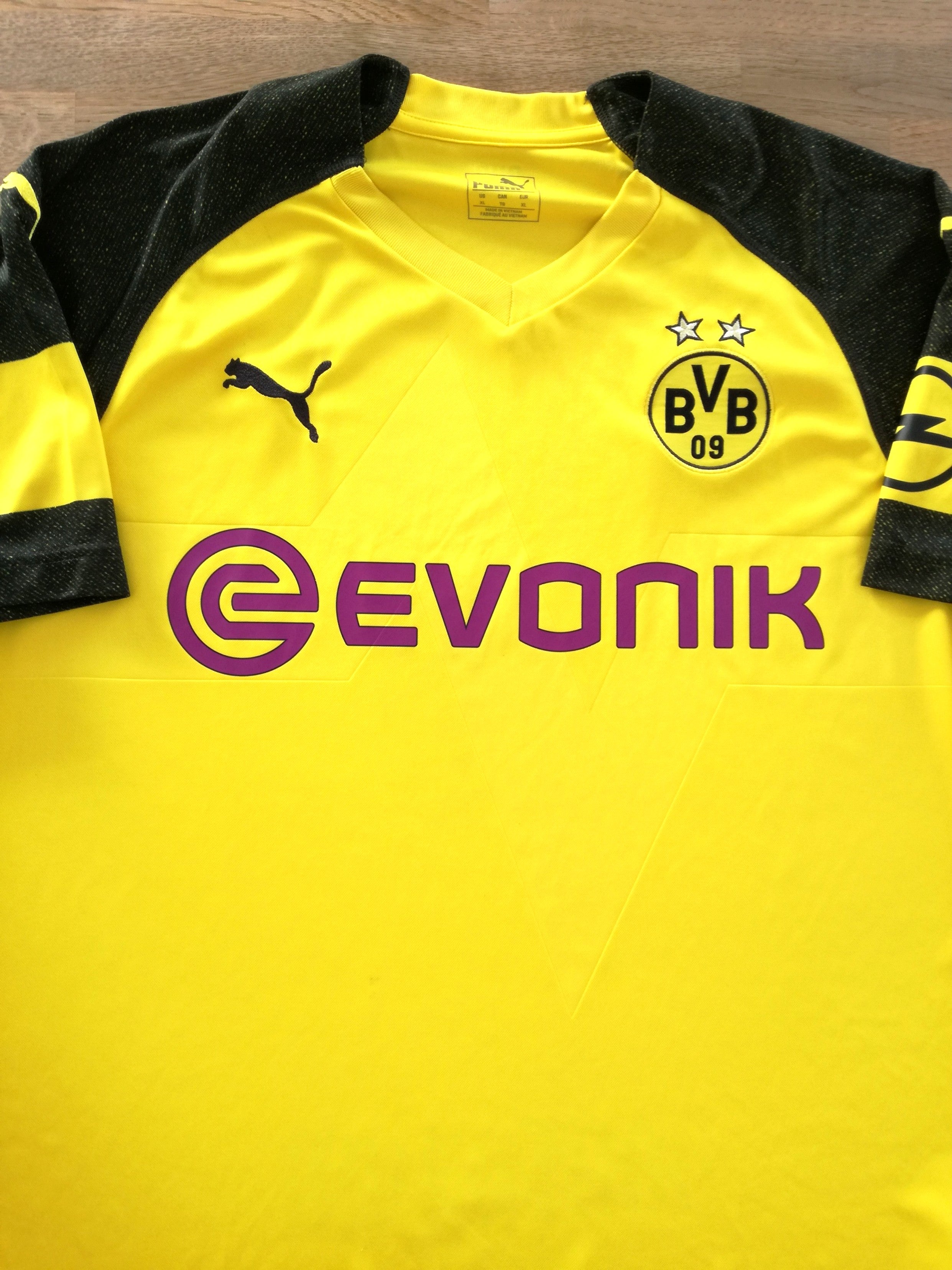 2018/19 Borussia Dortmund Home Football Shirt