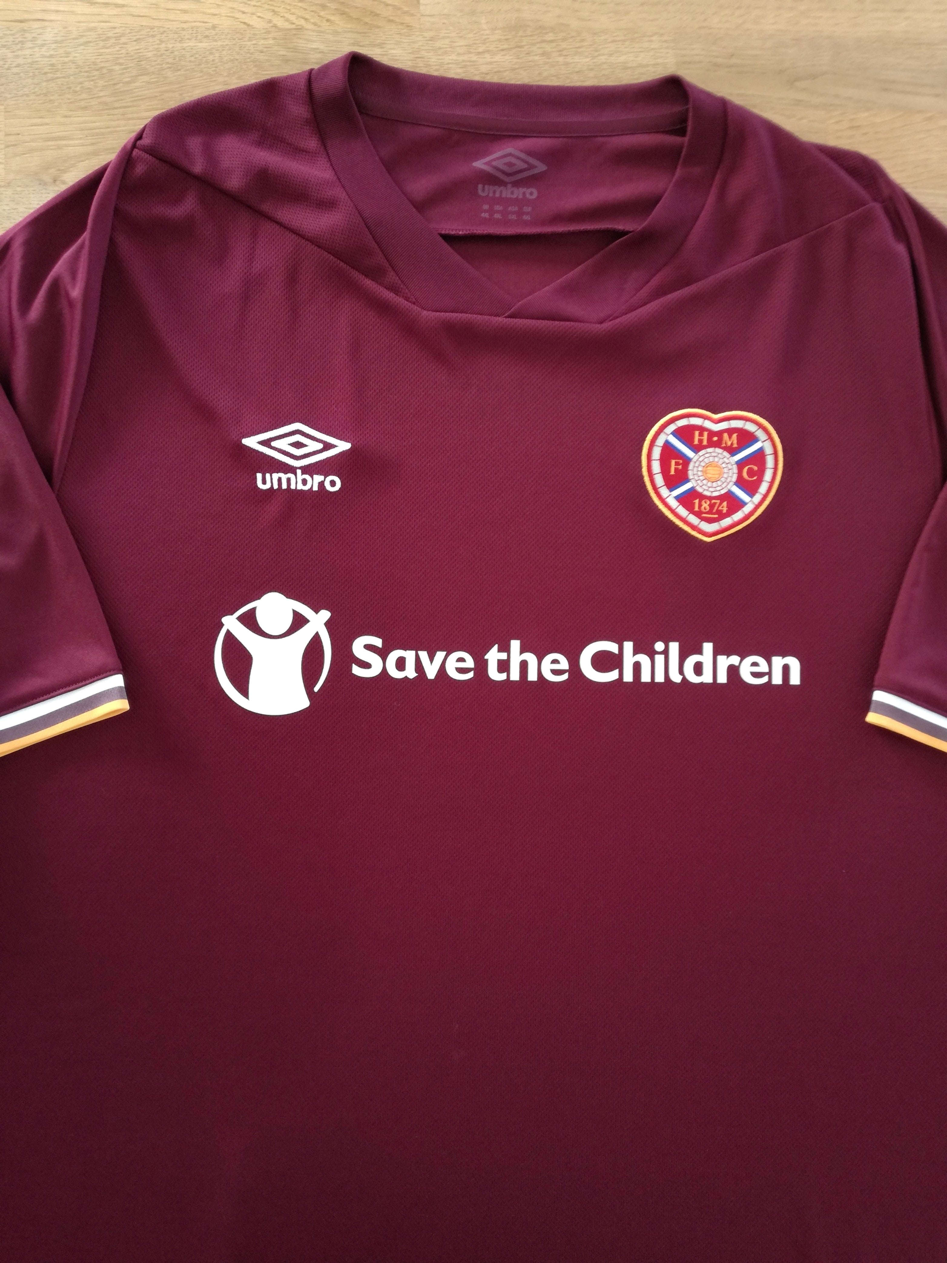 2020/21 Hearts Home Football Shirt