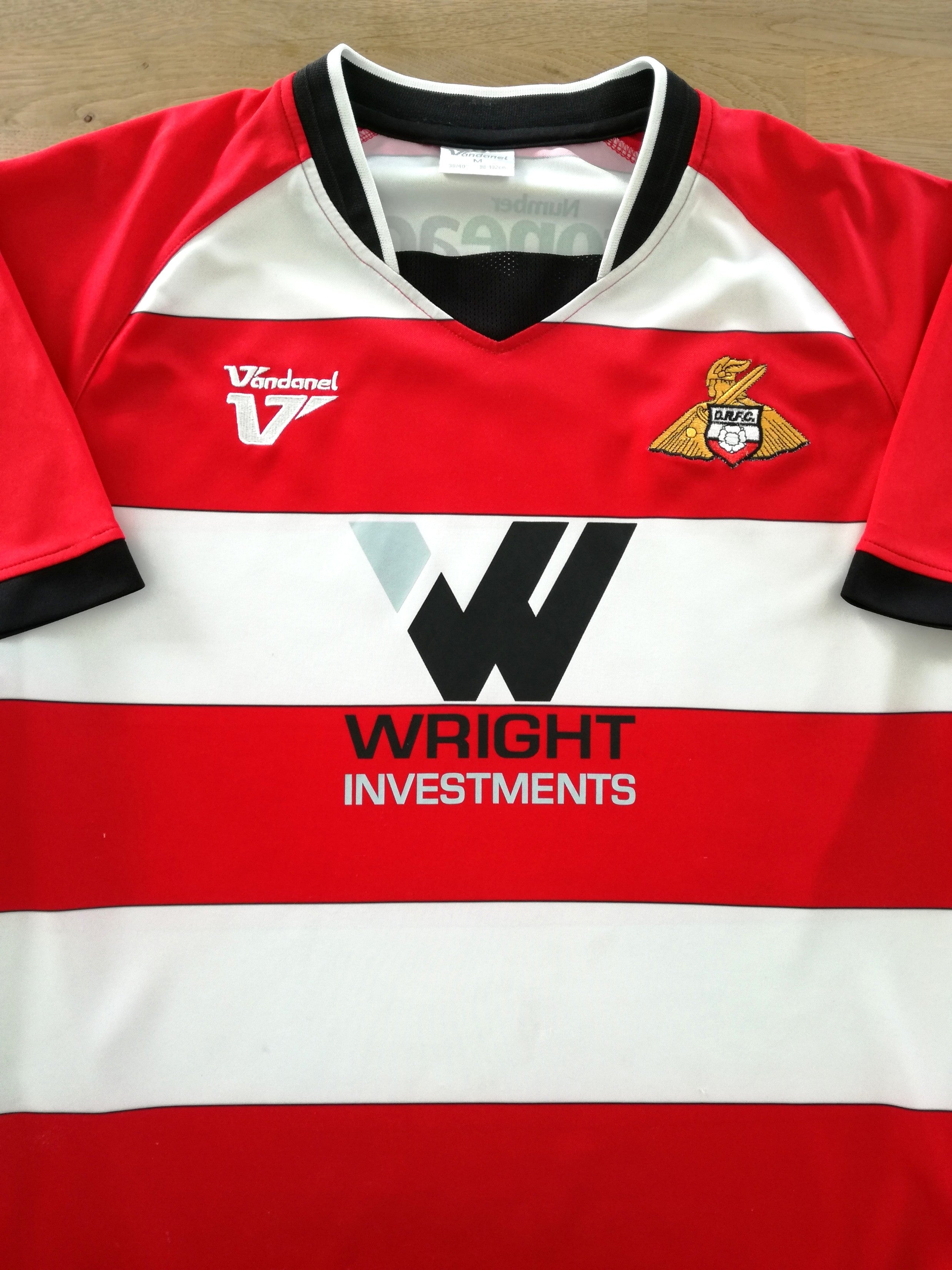 2009/10 Doncaster Rovers Home Football Shirt