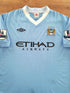 2011/12 Man City Home Premier League Football Shirt